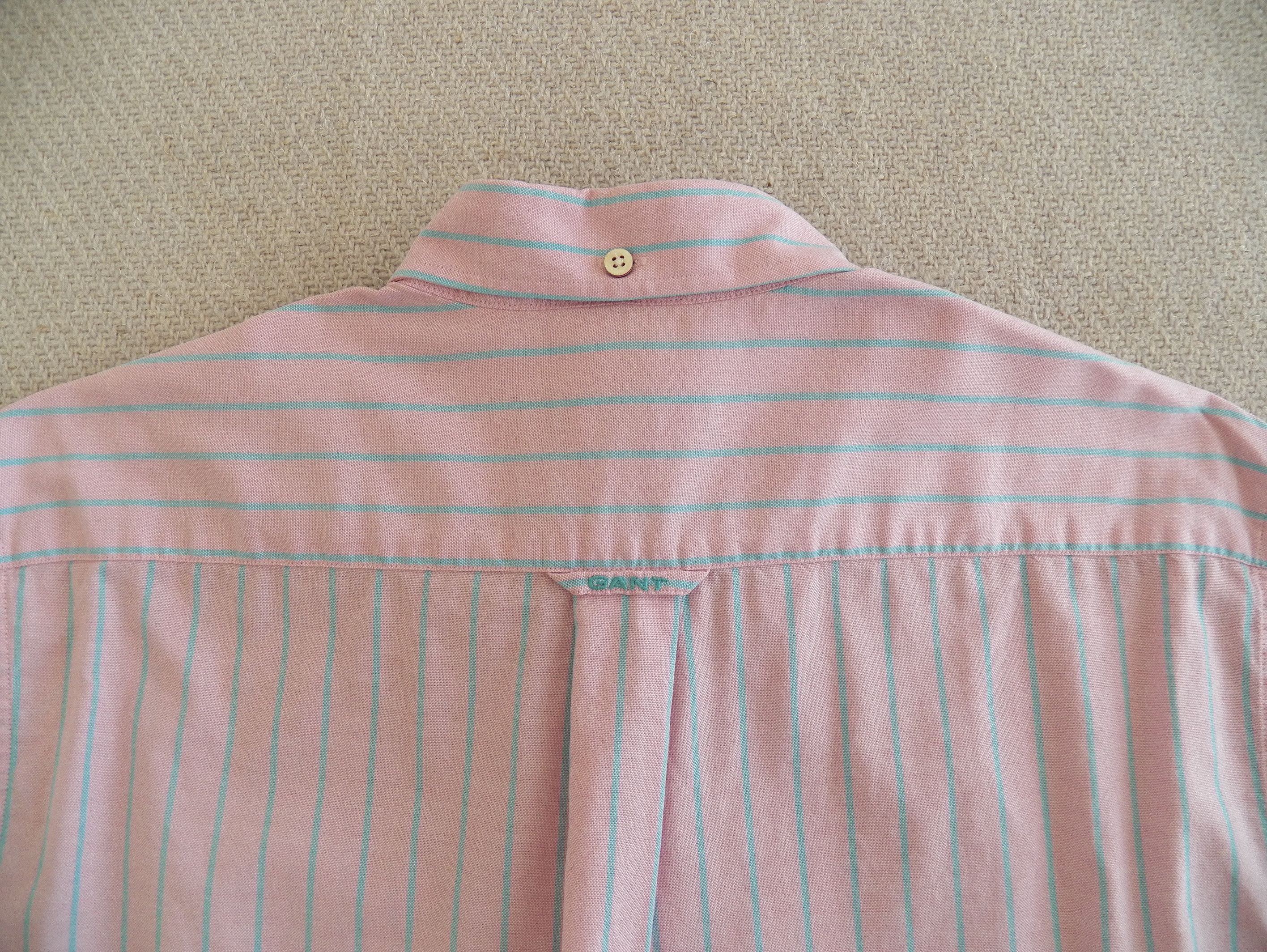 Gant Gant Summer Oxford Shirt stripe short sleeve regular fit Size US M / EU 48-50 / 2 - 2 Thumbnail