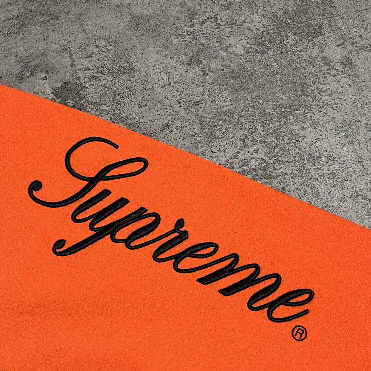 Supreme Supreme Embroidered Script Sweatpant FW24 - Orange Size US 33 - 6 Thumbnail