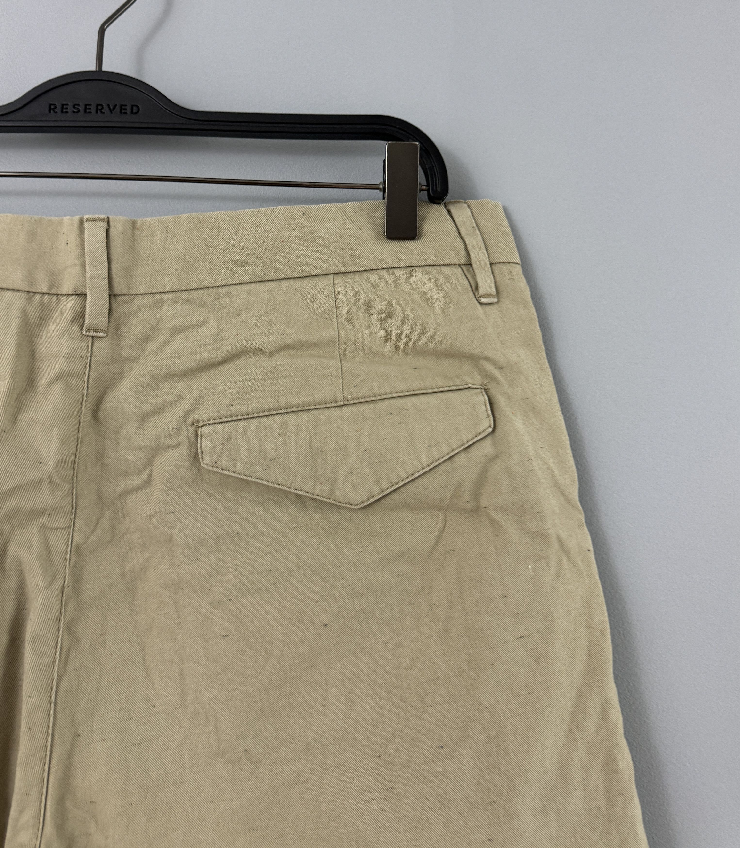 Acne Studios Acne Studios Adrian Dot Chino Shorts Trousers Beige Size 50 Size US 34 / EU 50 - 4 Thumbnail