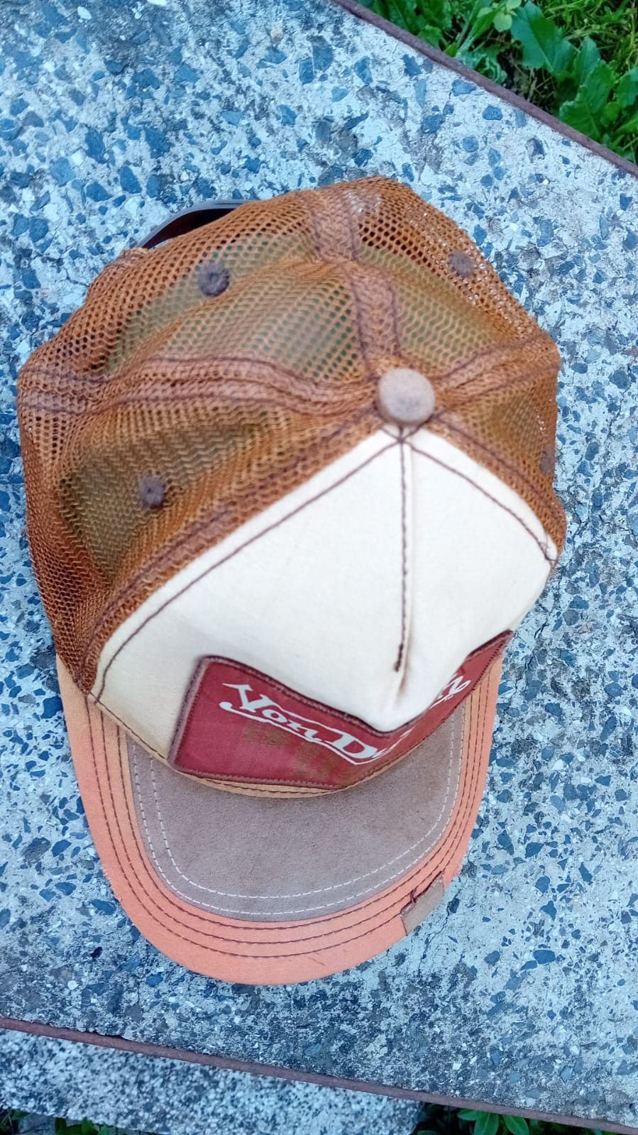 Von Dutch Von Dutch Is Still A' live Canvas Patch Trucker Hat Size ONE SIZE - 3 Thumbnail