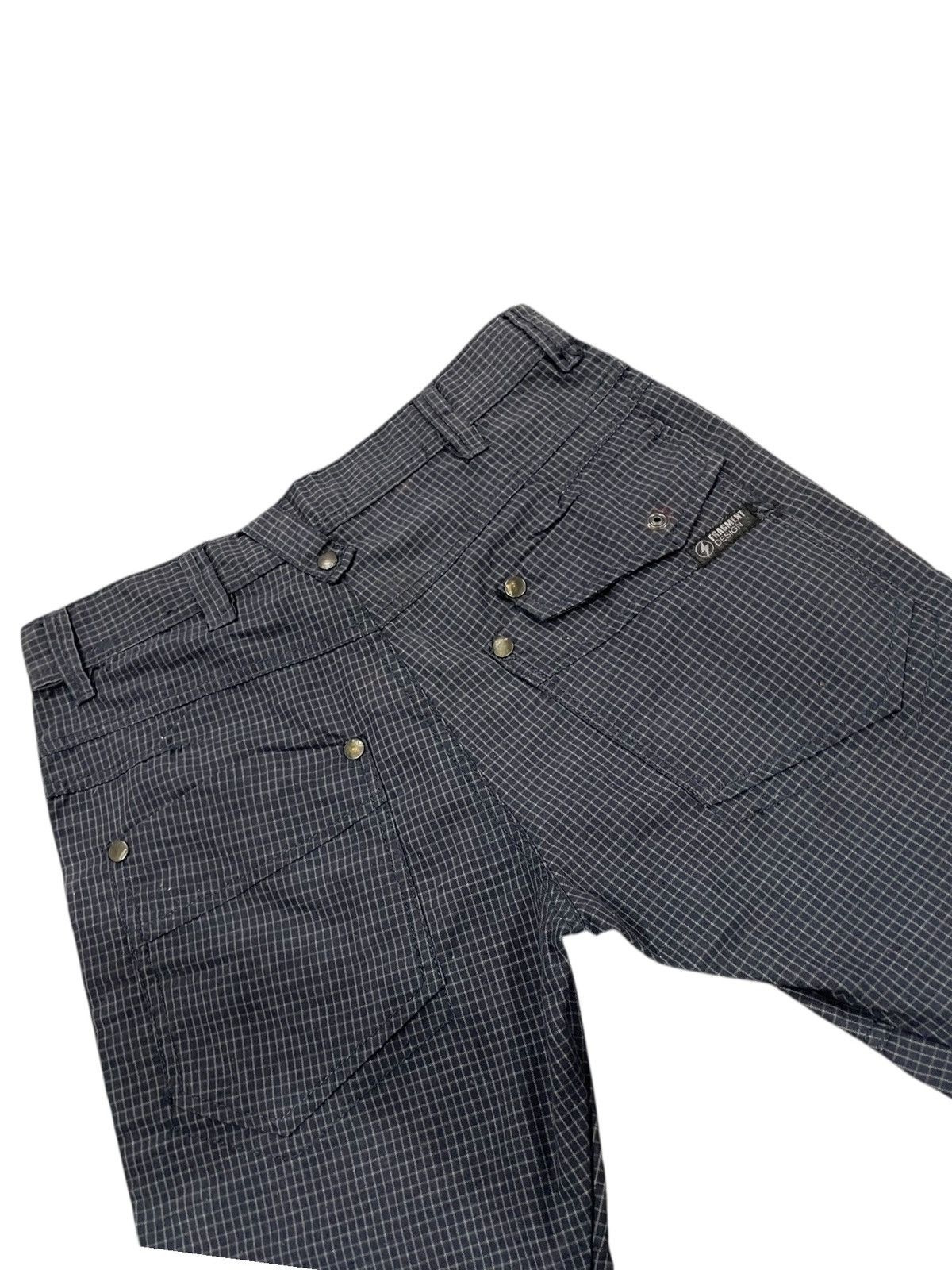 Japanese Brand Teriyaki Boyz⭐️ Fragment Design Checkered Pants Size US 29 - 17 Thumbnail