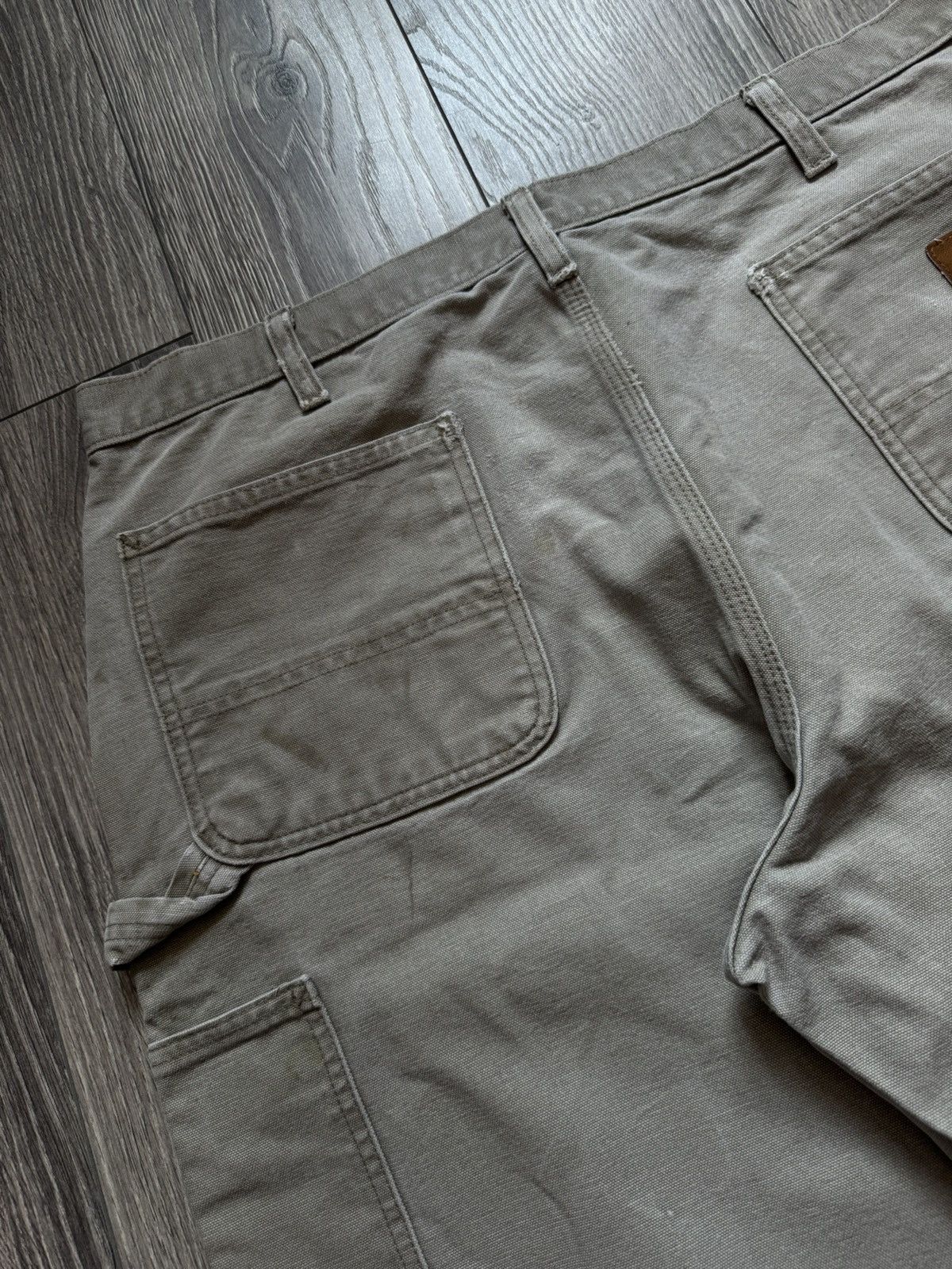 Carhartt Great Very Used Carhartt workwear single knee pants 36 Size US 36 / EU 52 - 12 Thumbnail