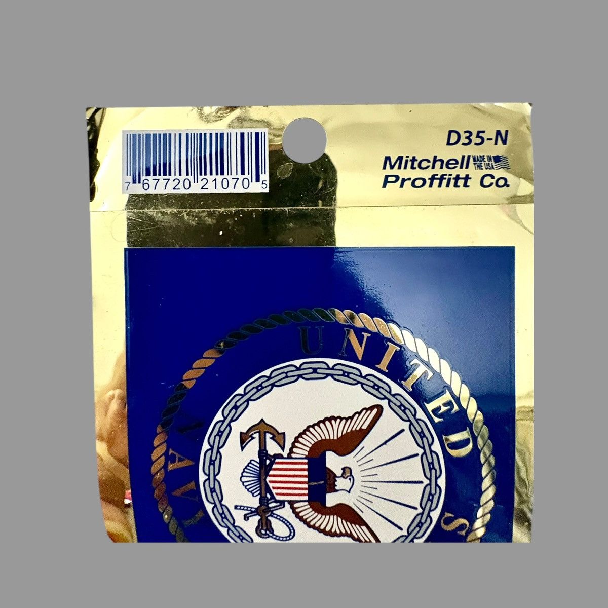 Other Mitchell Profitt Co US NAVY Decals Bumper Stickers qty. 2 Size ONE SIZE - 4 Thumbnail