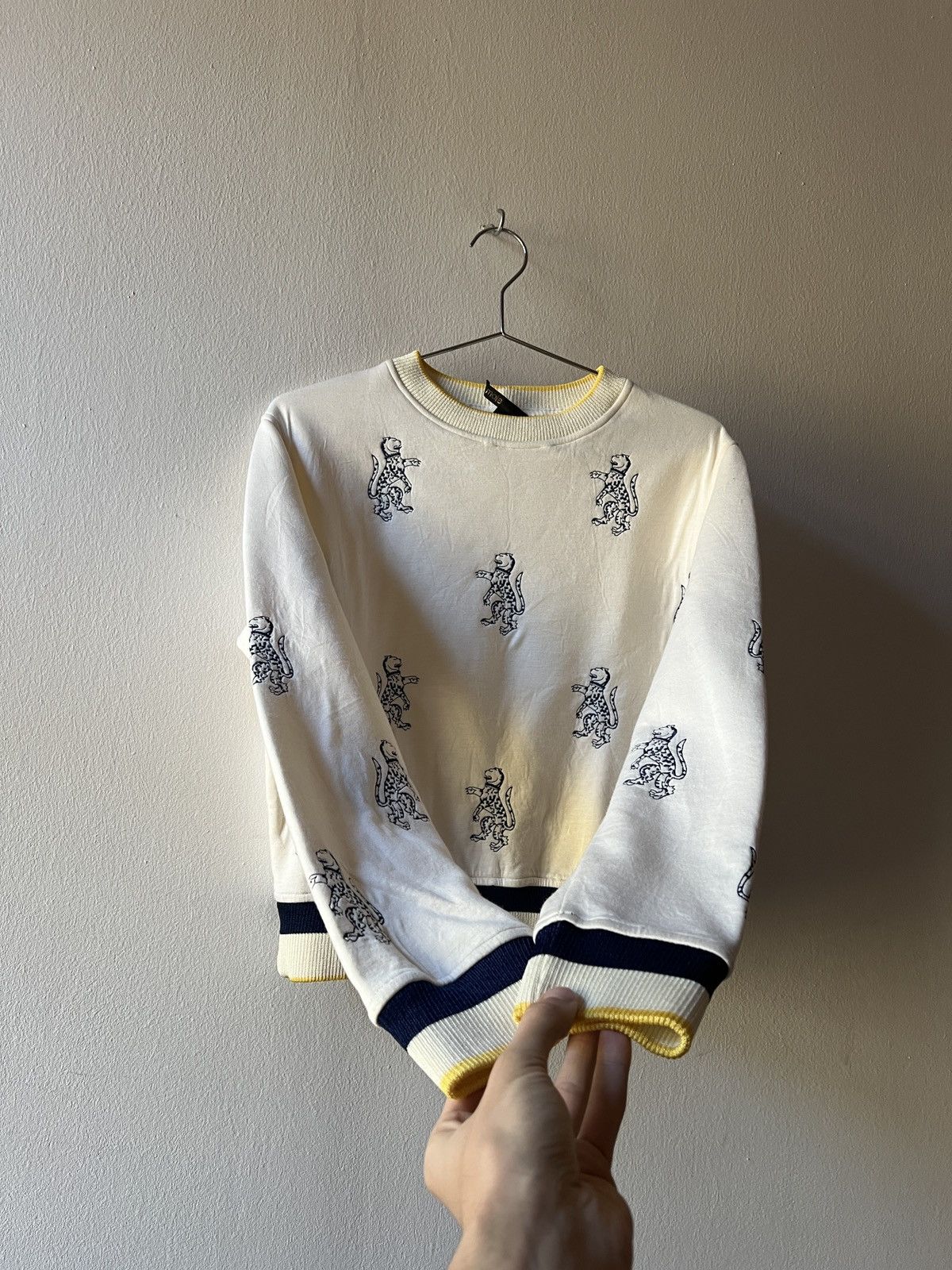 Maje Maje Leopard Sweatshirt Jumper Size M / US 6-8 / IT 42-44 - 3 Thumbnail