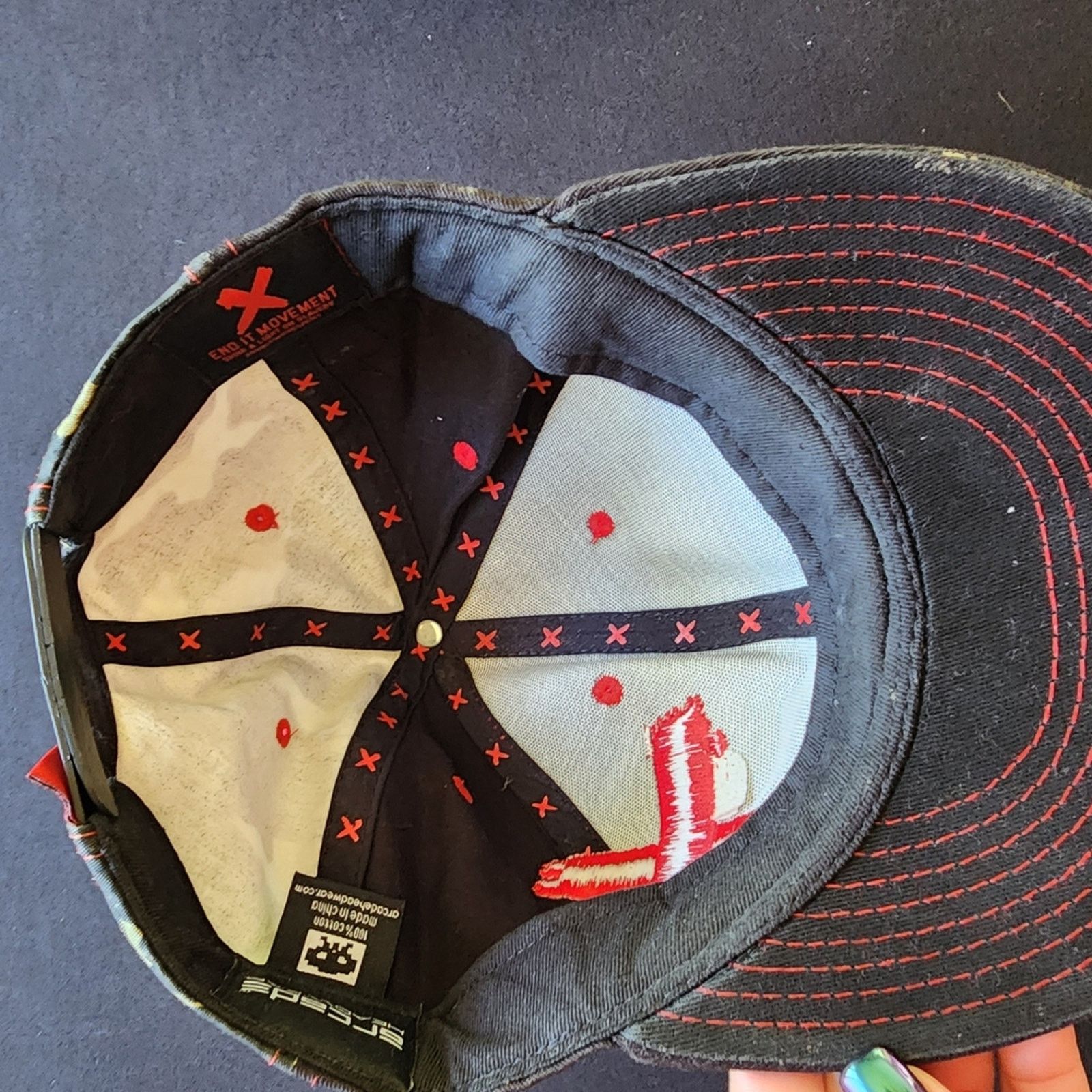 Other Arcade Camo Hat with Red X Size ONE SIZE - 5 Thumbnail