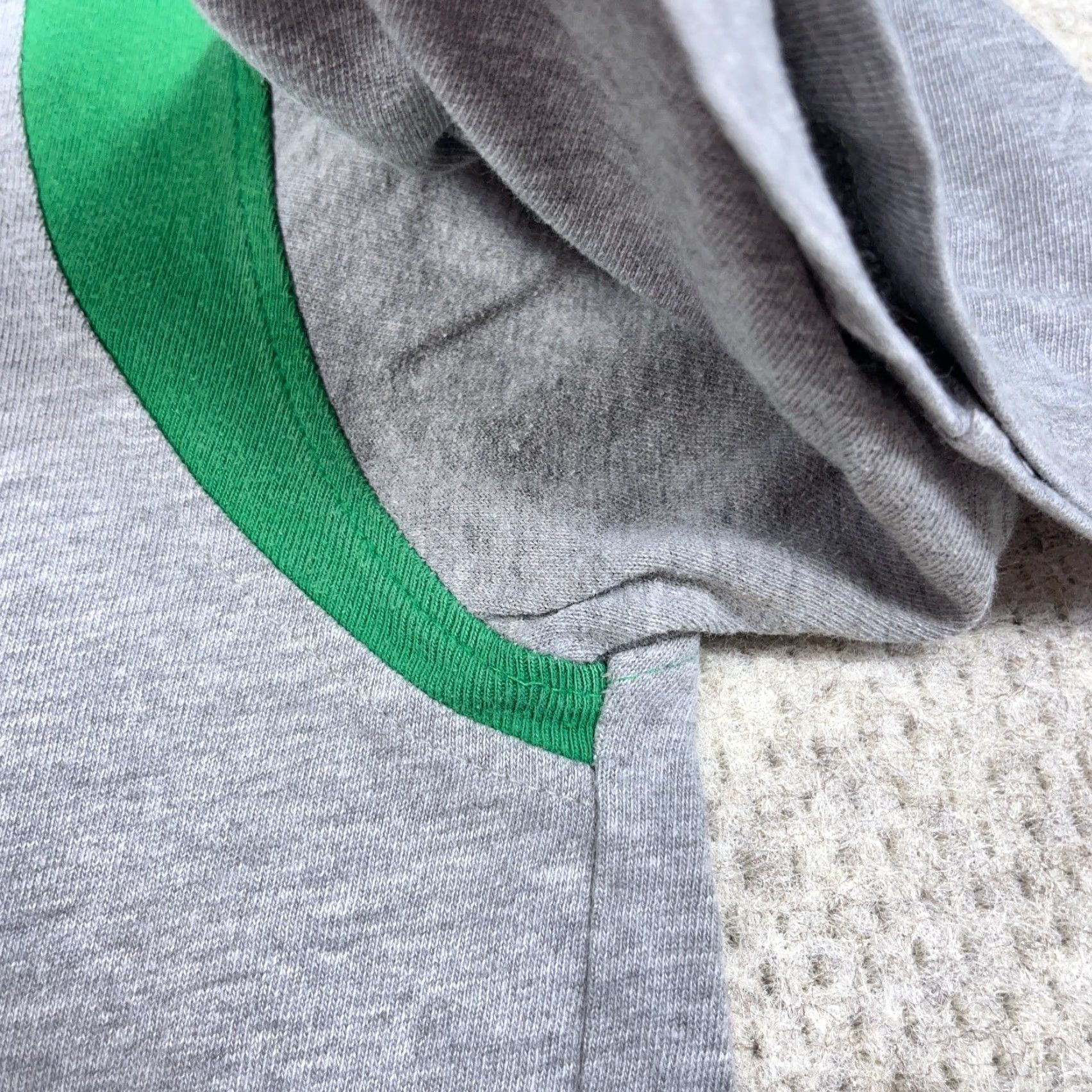 Vintage VINTAGE Drunknmunky Shirt Men L Gray Green Script Spellout STAINS* Crew Neck Short Sleeve T-Shirt Size US L / EU 52-54 / 3 - 5 Thumbnail