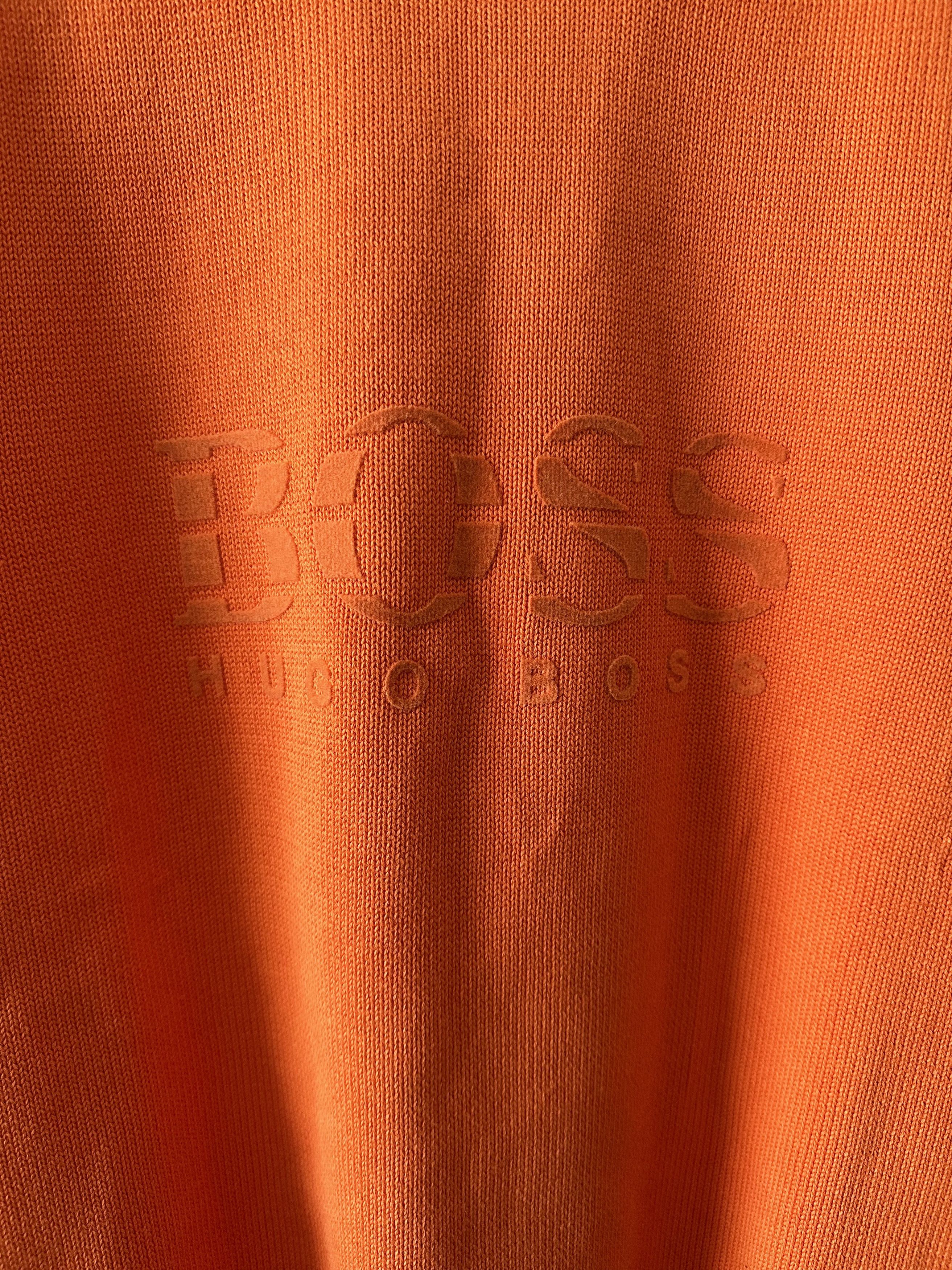 Hugo Boss HUGO BOSS Cromwell Big Logo knit cotton sweater jumper Size US M / EU 48-50 / 2 - 3 Thumbnail
