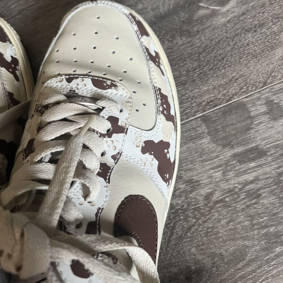 Nike Vintage 2006 Nike Air Force 1 Premium Birch Camo 310577-221 Size US 7 / EU 40 - 10 Thumbnail