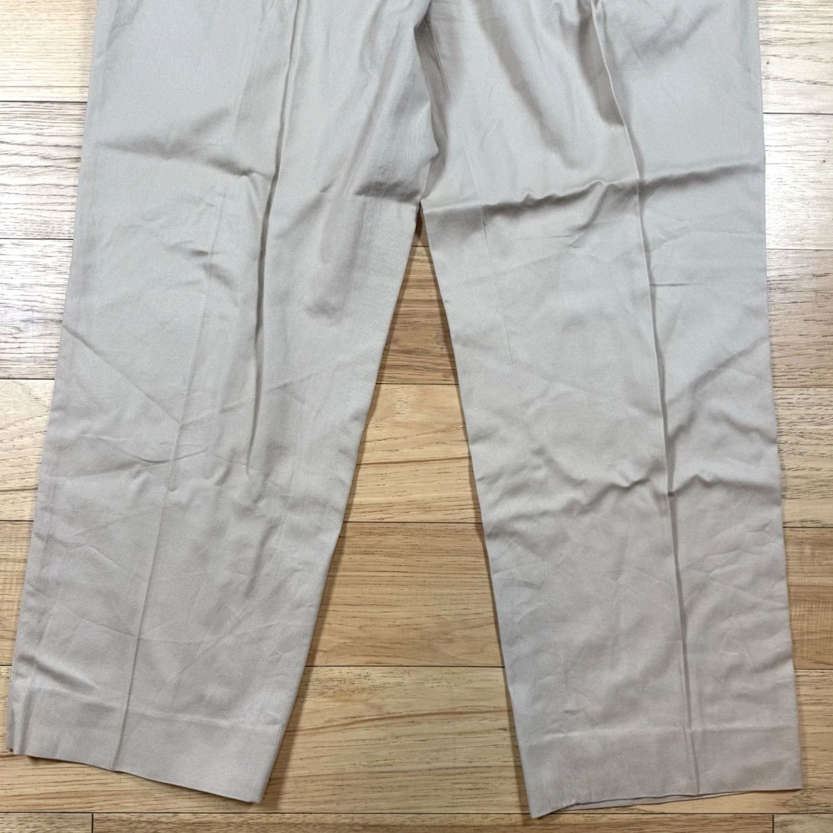 Polo Ralph Lauren VINTAGE Polo Ralph Lauren Dress Pants Mens 35x30 Khaki Beige Chino USA Made Size US S / EU 44-46 / 1 - 2 Thumbnail