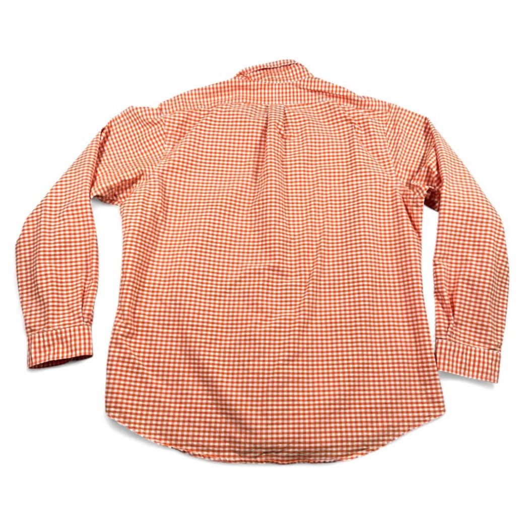 Ralph Lauren VINTAGE Ralph Lauren Shirt Adult 2XL 2XL Orange White Gingham Check 90s Preppy Button-Down Collar Mens Size US XXL / EU 58 / 5 - 3 Thumbnail