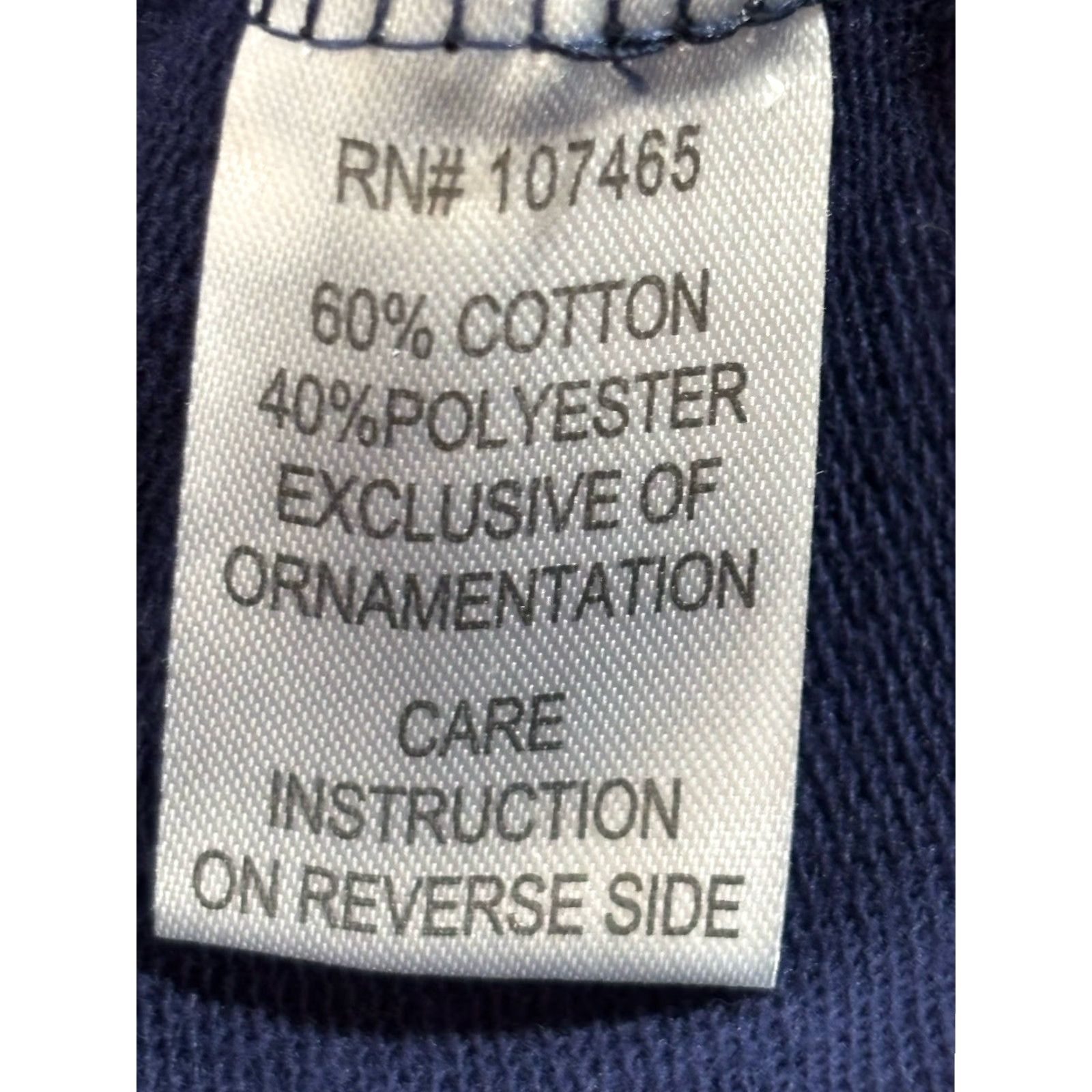 4SDESIGNS VINTAGE C&K Designs Cardigan Women’s 3X Plus Navy Embroidered Appliqué Ladybugs Blue Cotton Blend Sweater Long Sleeve Round Neck Womens Size XXL / US 16-18 / IT 52-54 - 8 Thumbnail