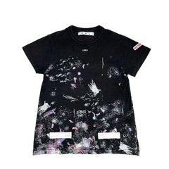 Off white galaxy outlet tee stockx