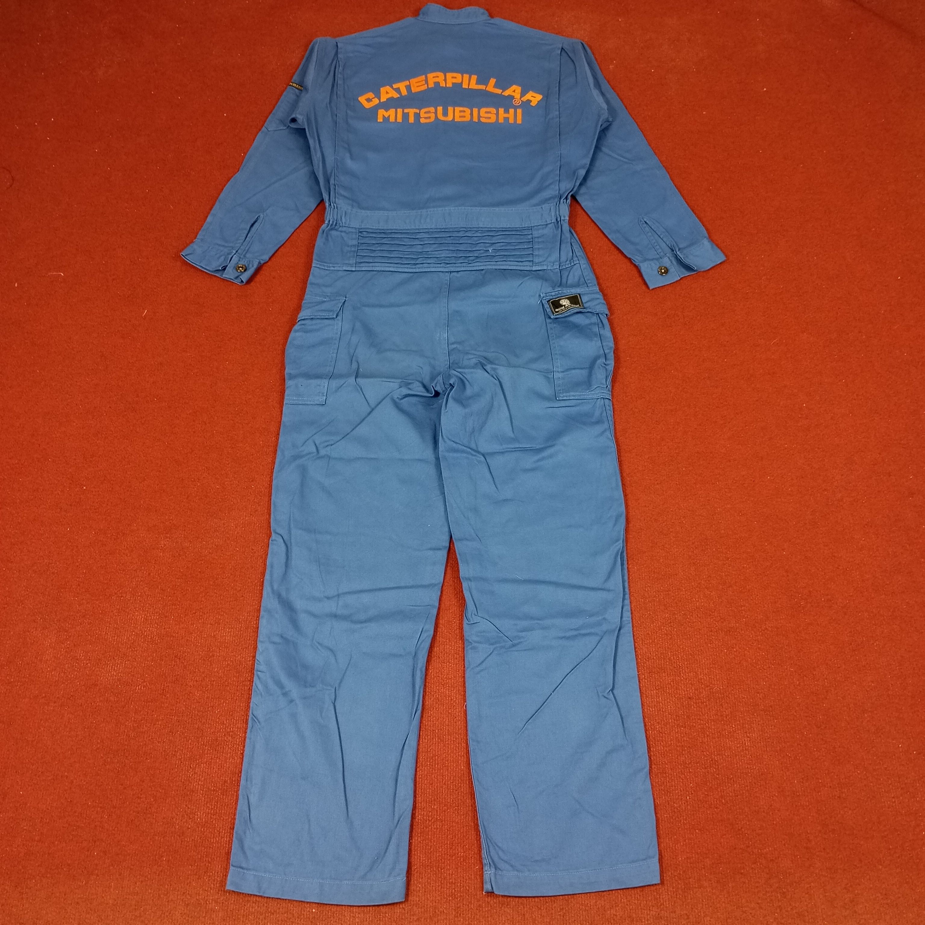 Japanese Brand × Vintage Vintage Caterpillar Mitsubishi Workwear Coverall Jacket Size US M / EU 48-50 / 2 - 1 Thumbnail