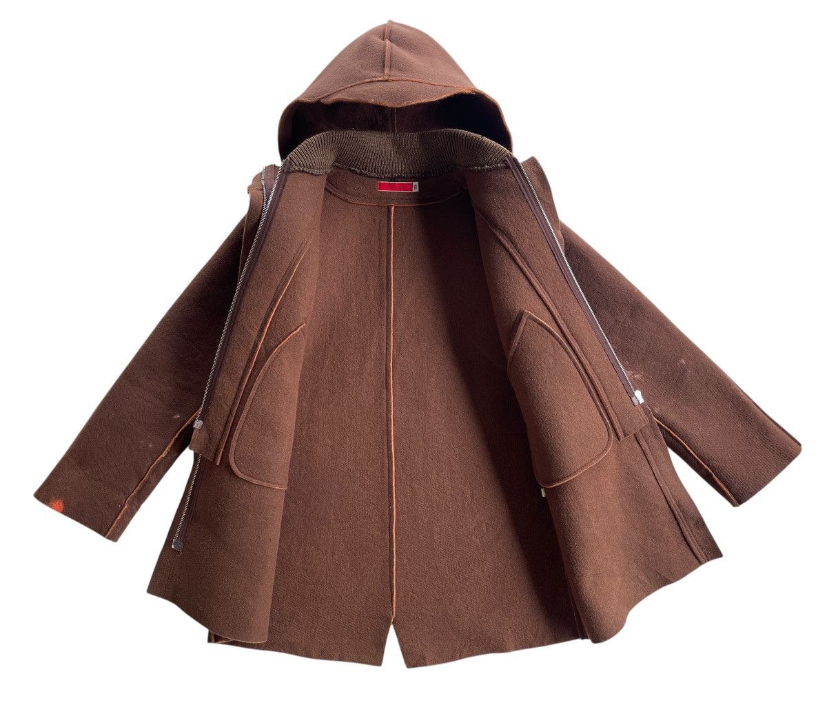 Number (N)ine AW1998 Number Nine Layered Hooded Jacket Size US S / EU 44-46 / 1 - 8 Thumbnail