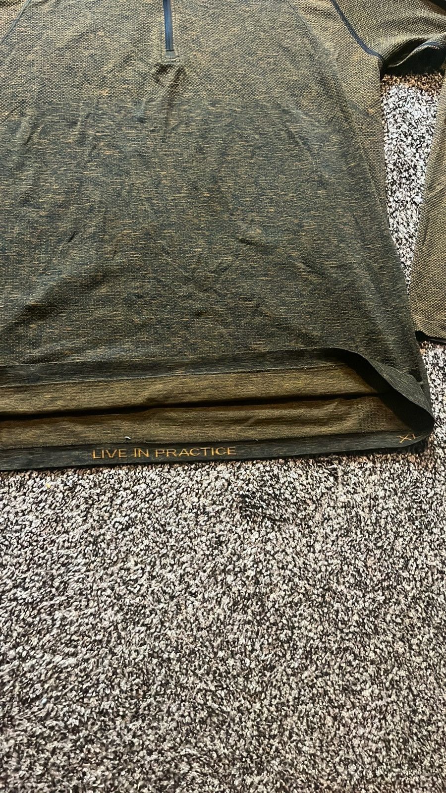 Lululemon Lululemon Long Sleeve Shirt Metal Tech Half Zip Pullover Size US XL / EU 56 / 4 - 4 Thumbnail