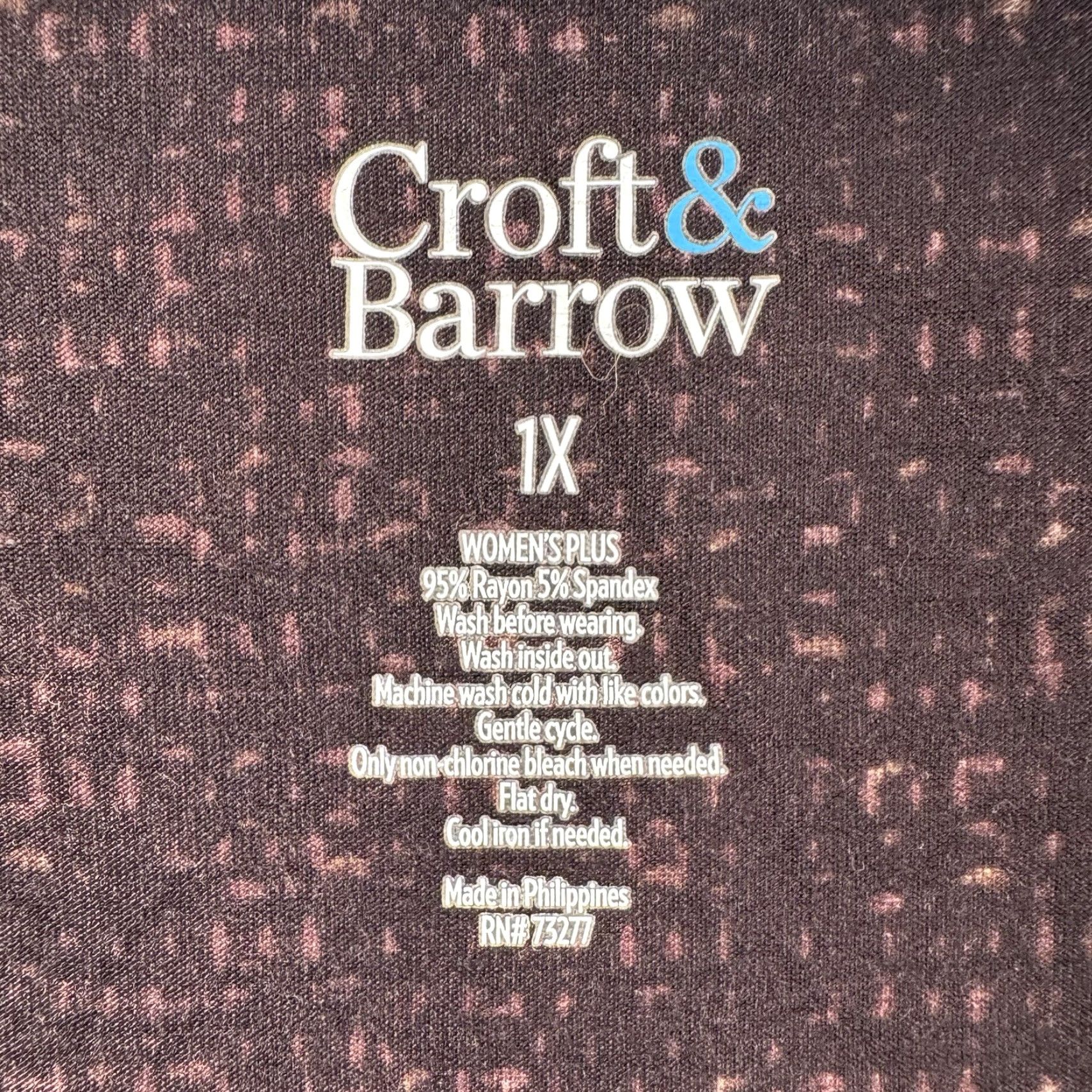 Croft & Barrow Croft & Barrow Tunic Top Plus 1X Multicolor Office Casual Lagenlook Longline Sleeveless Tank Pullover Women Size XL / US 12-14 / IT 48-50 - 4 Thumbnail