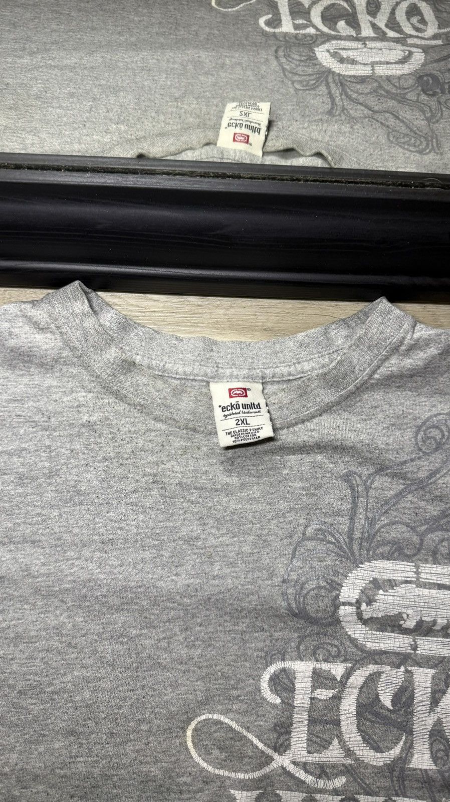 Ecko Unltd. Y2K 2000s Ecko Unltd Gothic Script SpellOut All Over Print Size US XXL / EU 58 / 5 - 3 Thumbnail