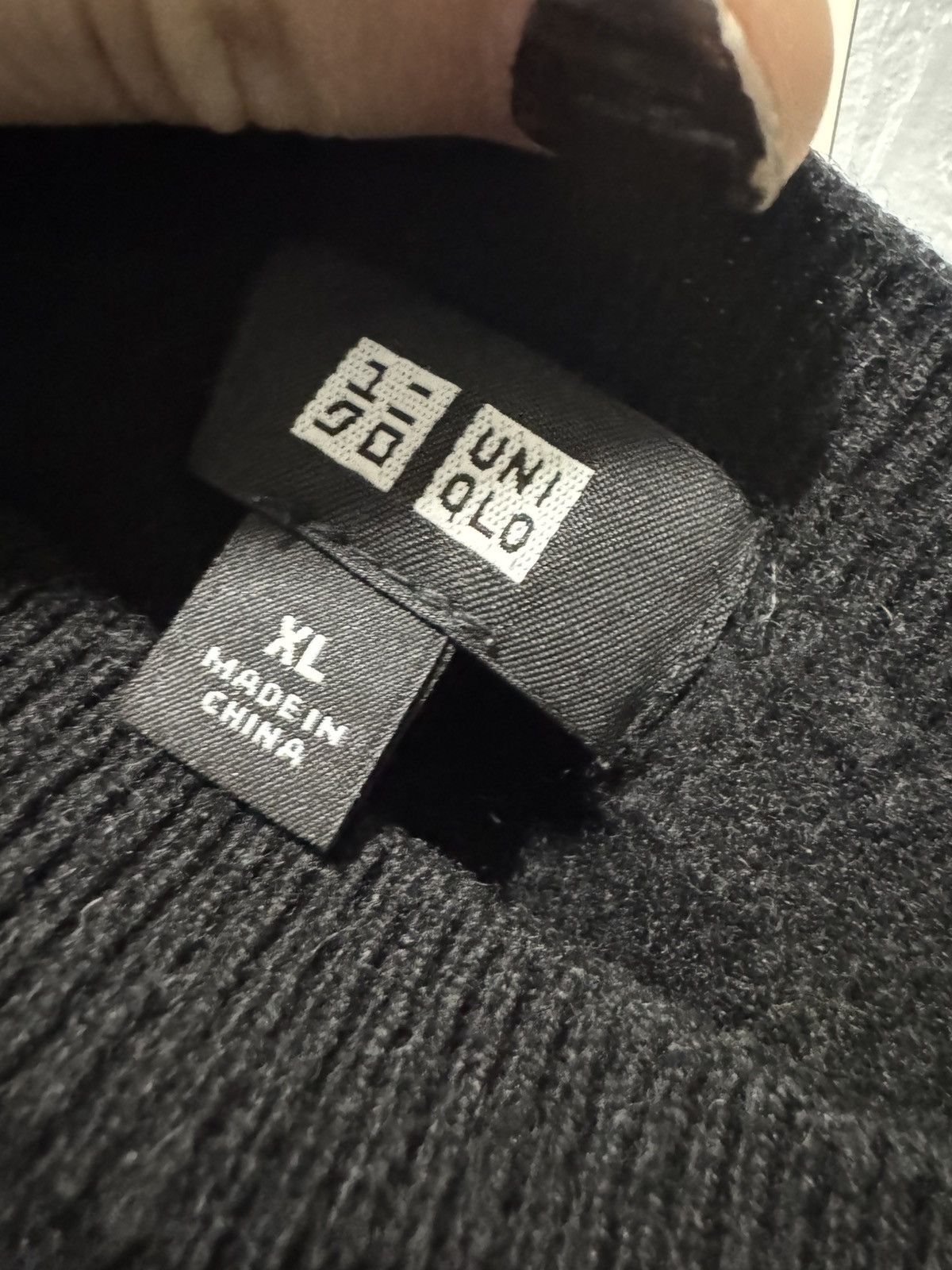 Uniqlo Uniqlo Cropped Cashmere Sweater Size US XL / EU 56 / 4 - 2 Thumbnail