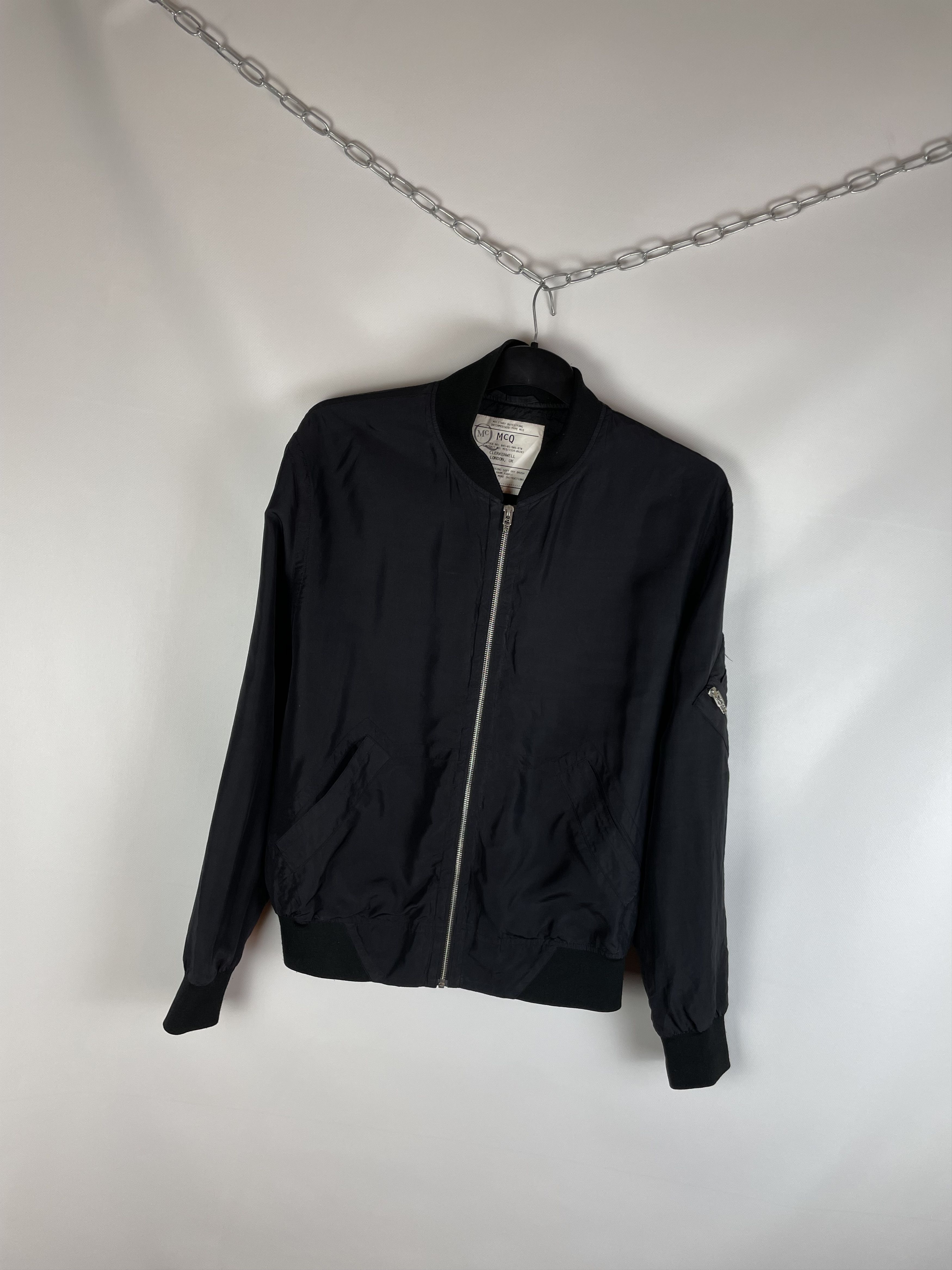 Alexander McQueen Alexander McQueen Vintage Silk Bomber Size US M / EU 48-50 / 2 - 2 Thumbnail