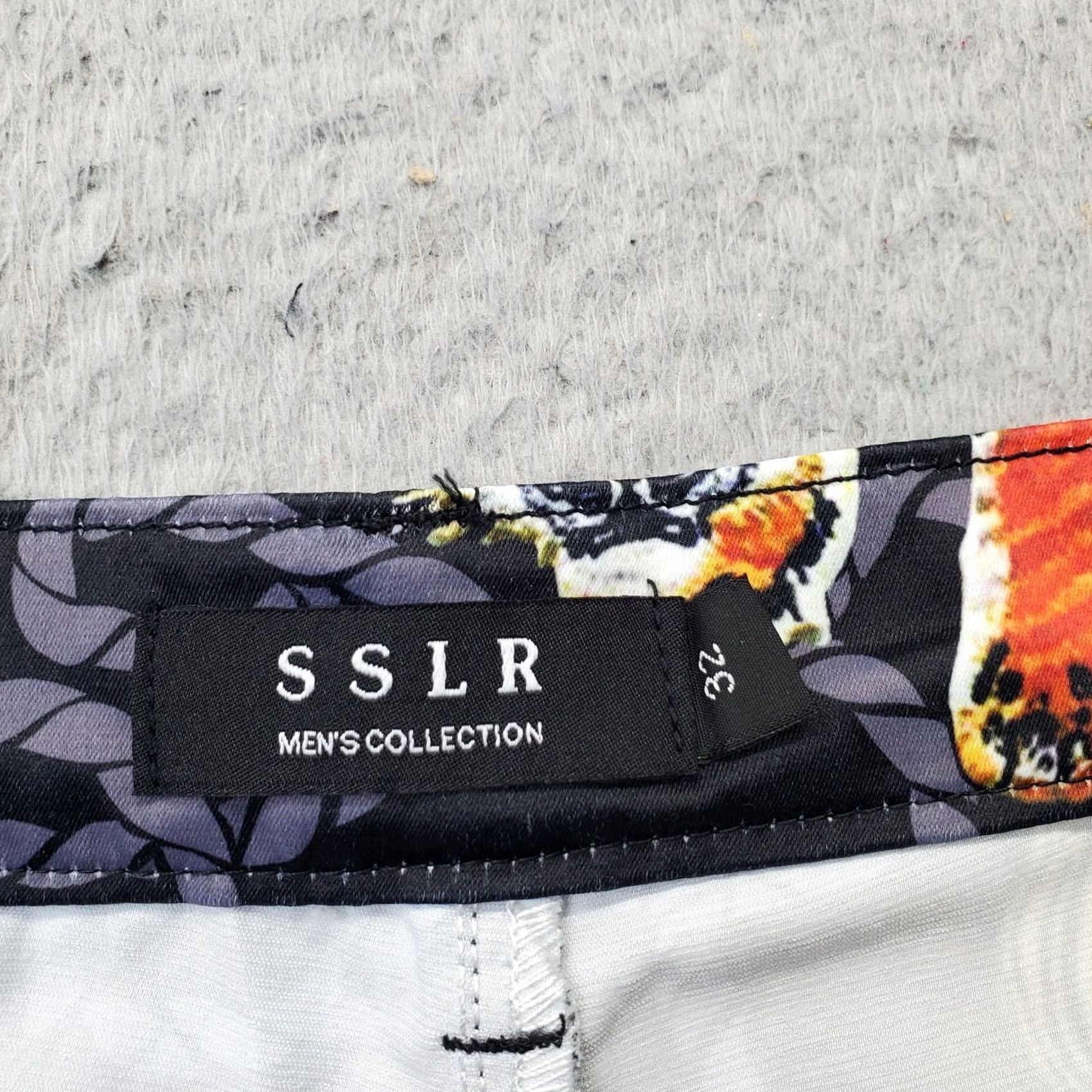 Vintage SSLR Collection Bermuda Shorts Mens 32 Multi Hawaiian Tiger Pocket Shirt Size US 32 / EU 48 - 6 Thumbnail