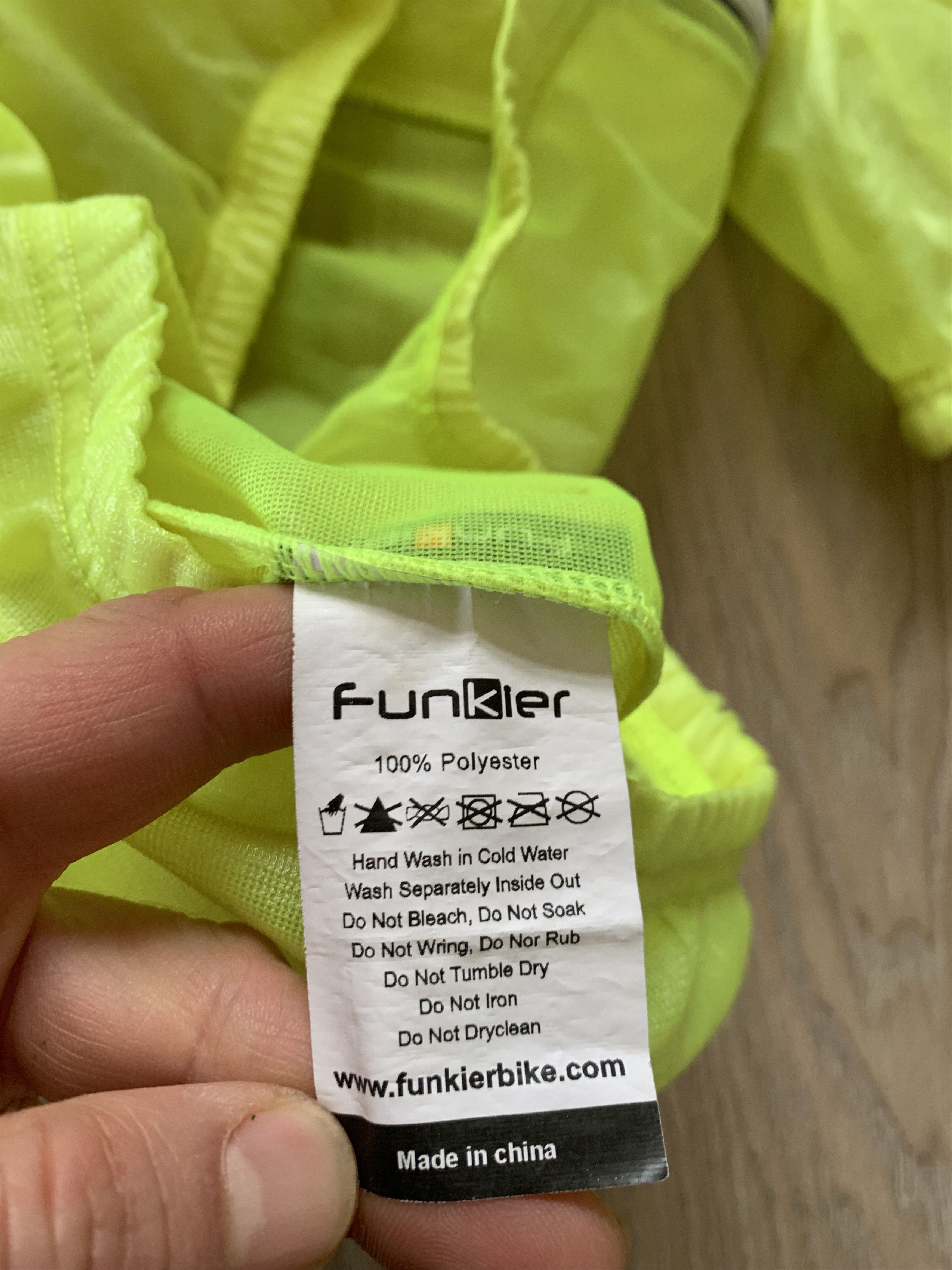 Other Funkier Bike Waterproof Cycling Jacket Jersey Size US XL / EU 56 / 4 - 11 Thumbnail