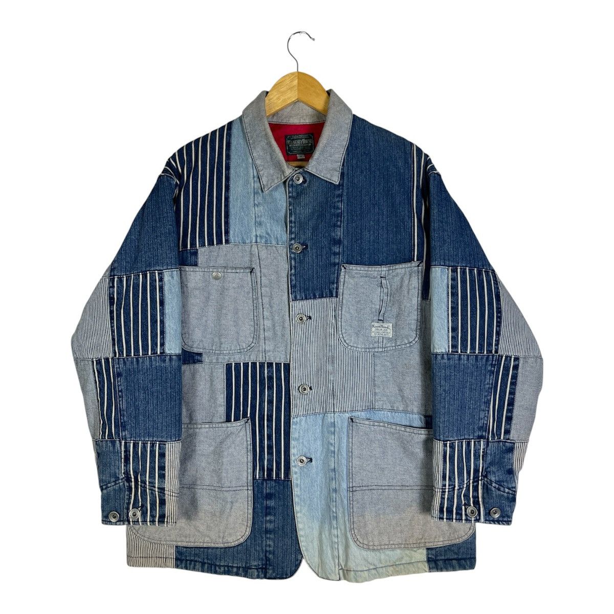 🔥AMERICANA X JAPANESE WORKWEAR REVIVAL INDIGO BORO PATCHWORK