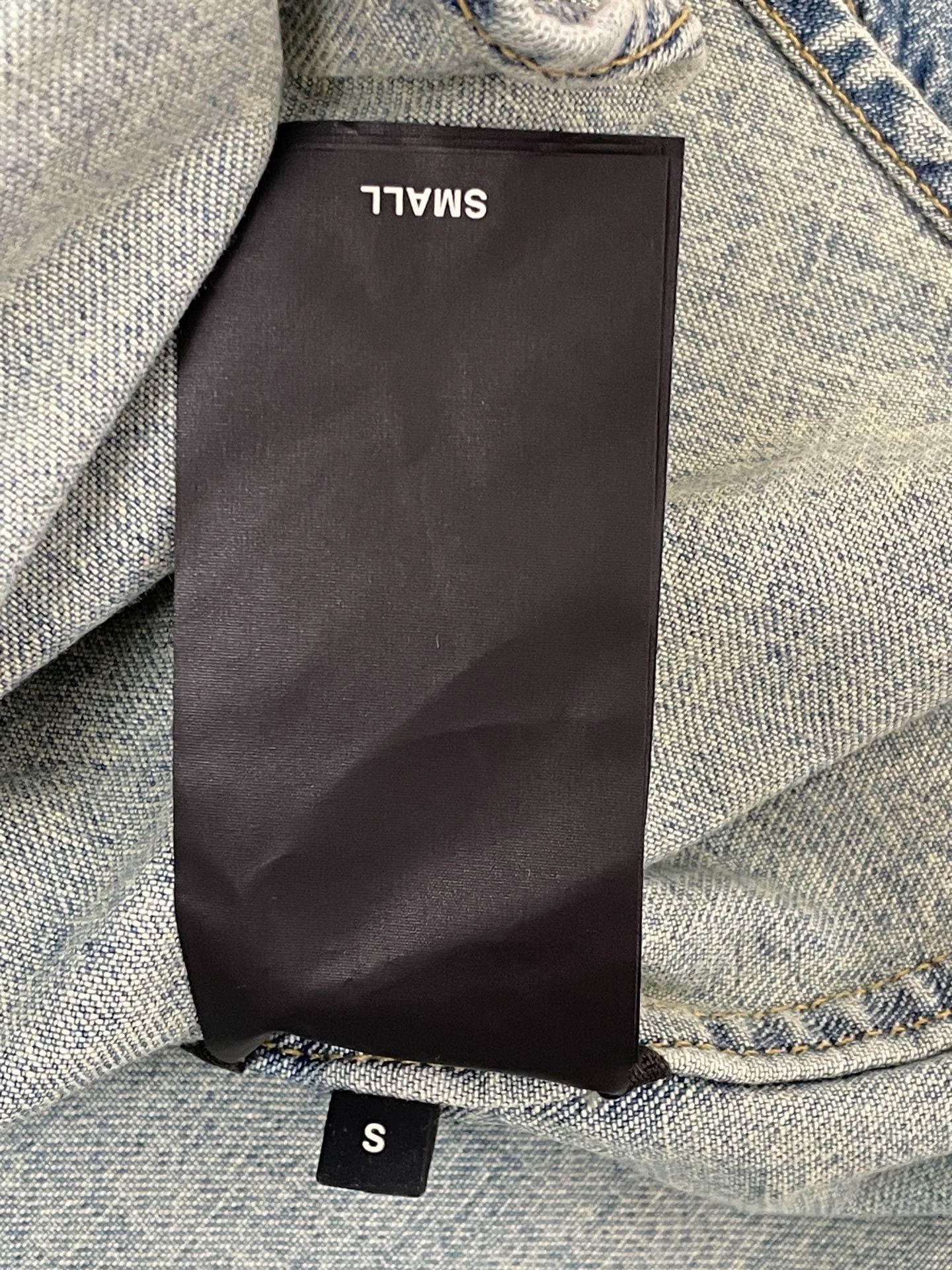 Fear of God Fear of God S6 Mainline OS Denim Jacket S Size US S / EU 44-46 / 1 - 7 Thumbnail