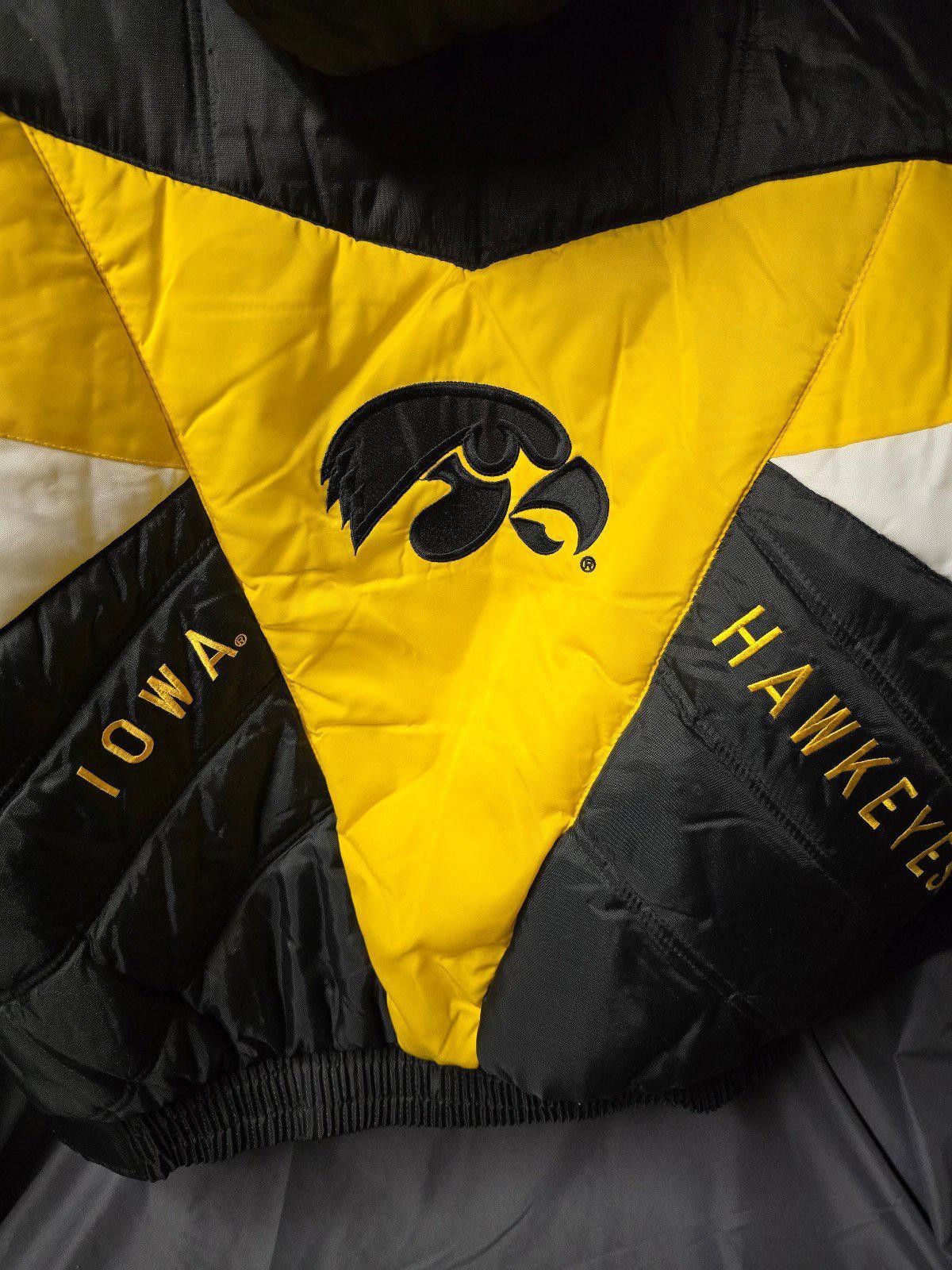 Pro Player VTG - Iowa Hawkeyes - Pro Player Pullover Jacket/Coat Large Size US L / EU 52-54 / 3 - 7 Thumbnail