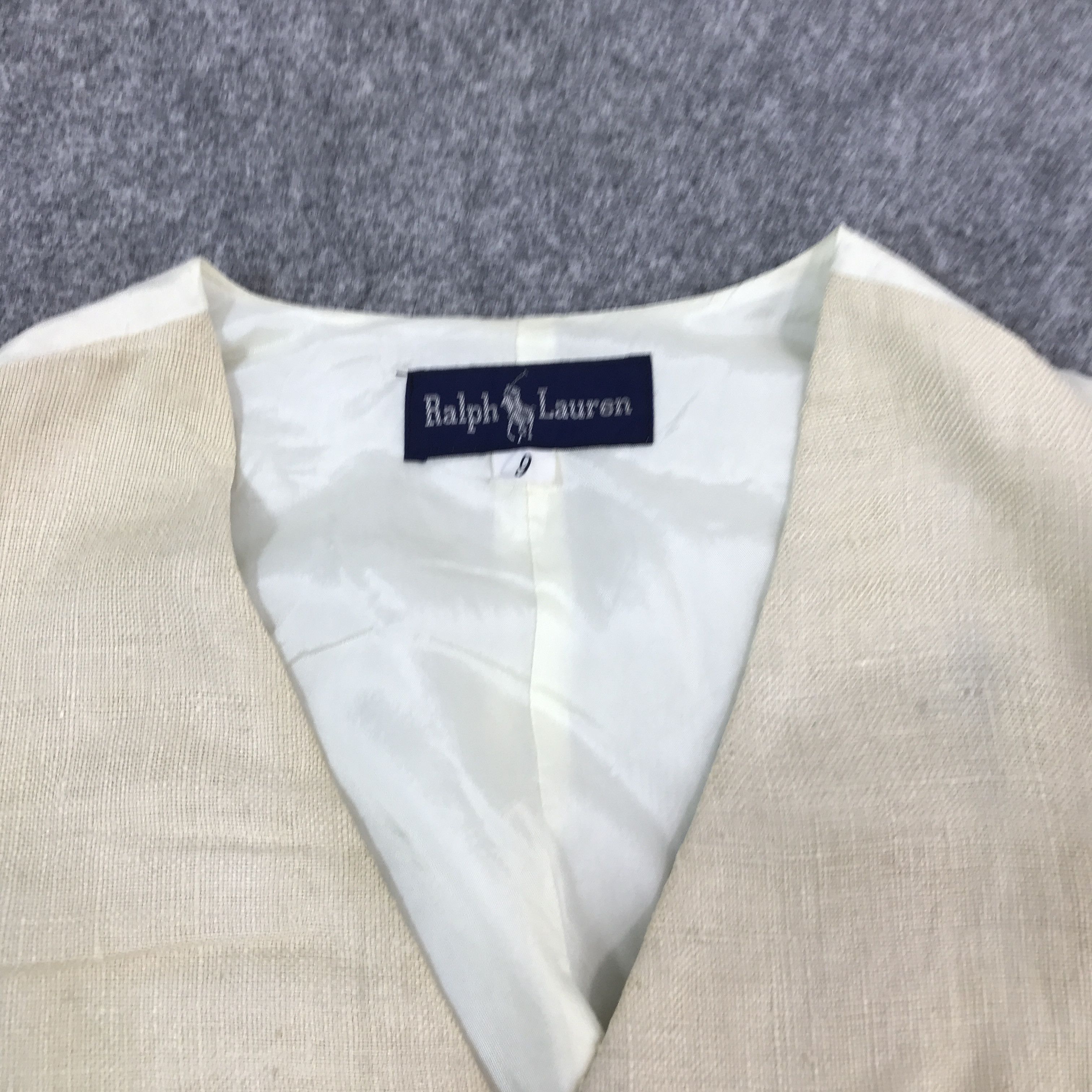 Ralph Lauren × Vintage Vtg Polo Ralph lauren vest jacket Size US L / EU 52-54 / 3 - 5 Thumbnail