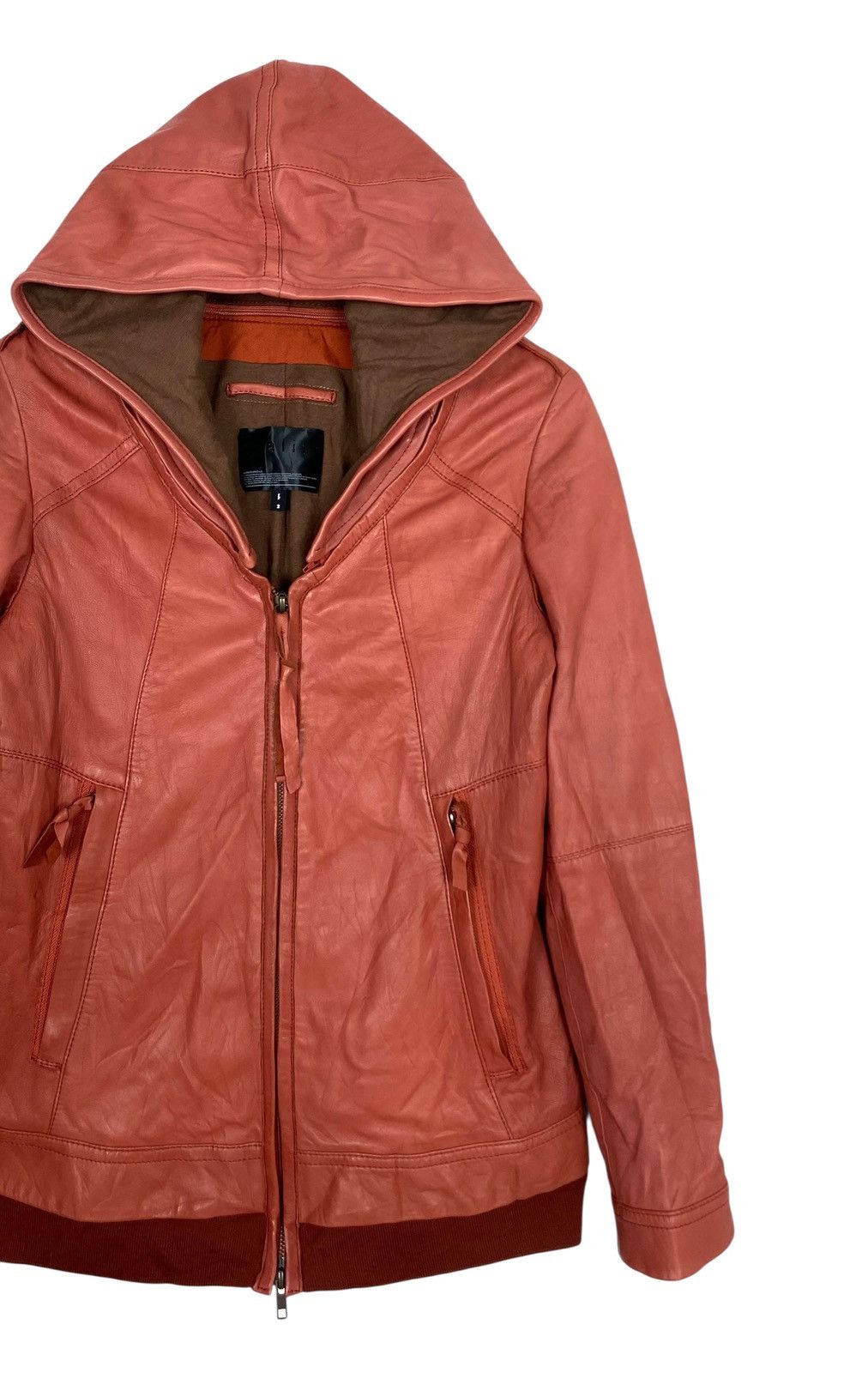 Japanese Brand Rare‼️Qualite Sheep Skin Jacket Size XS / US 0-2 / IT 36-38 - 3 Thumbnail