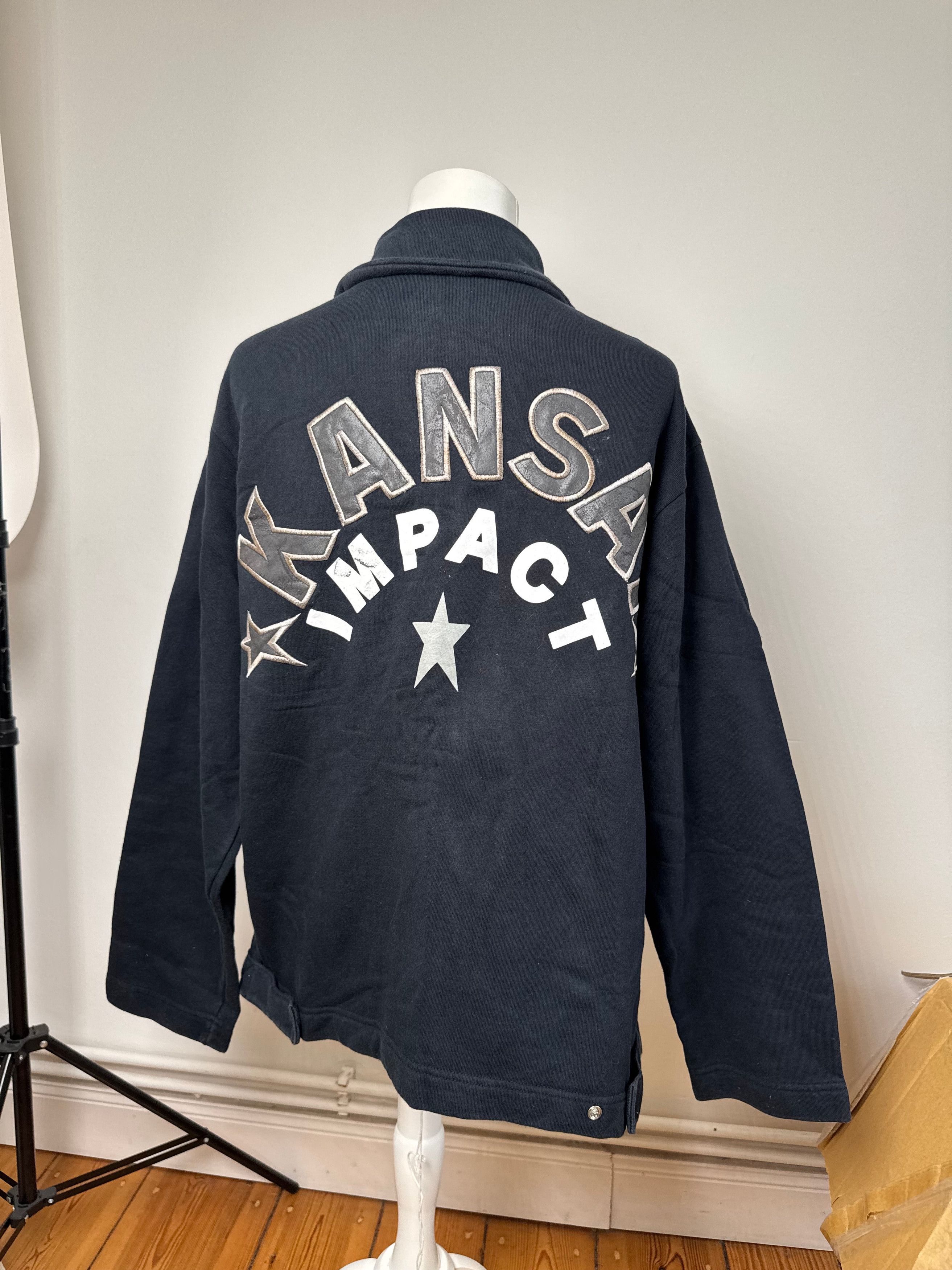 Kansai Yamamoto Vintage Jacket cotton Navy L Size M / US 6-8 / IT 42-44 - 1 Thumbnail