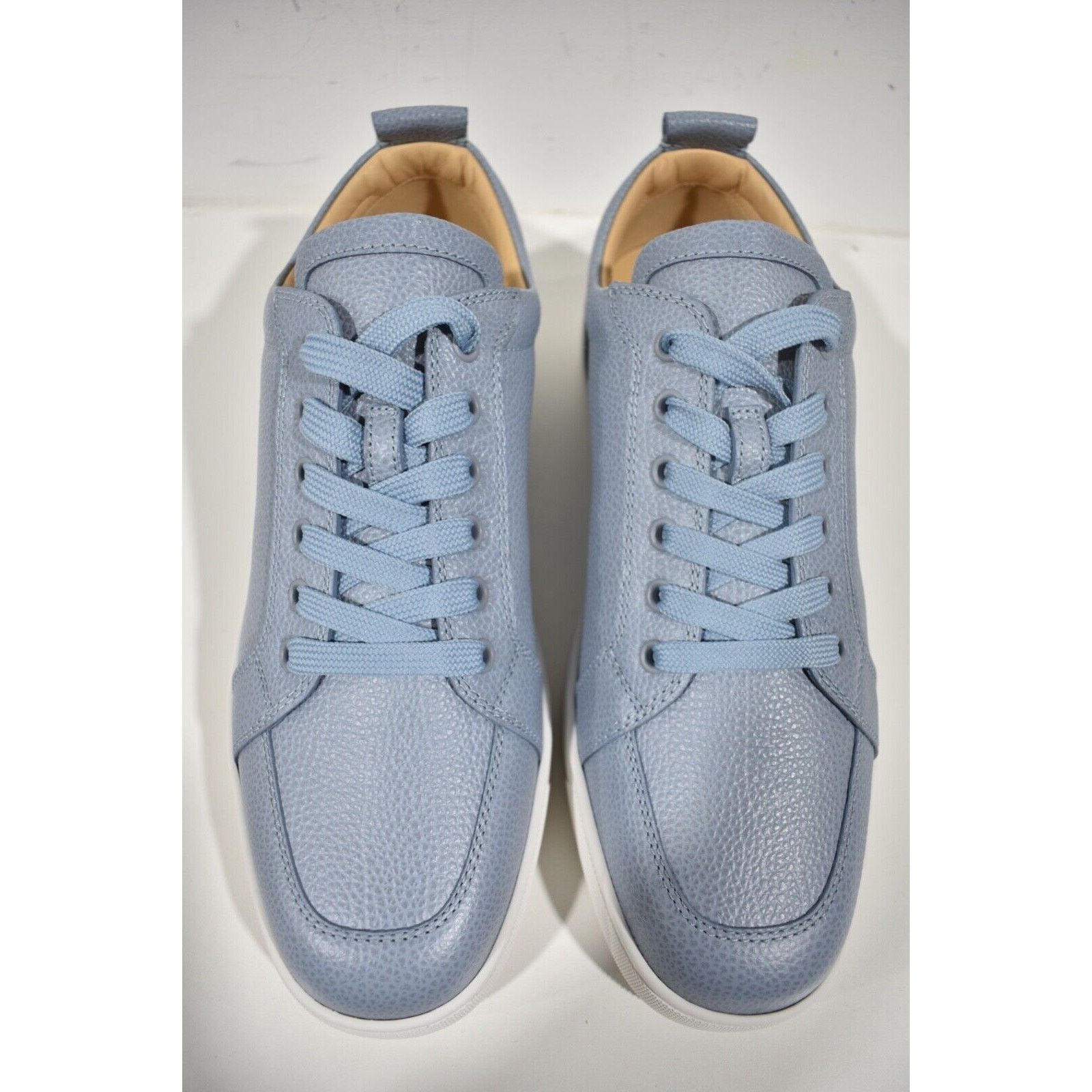 Christian Louboutin Christian Louboutin Rantulow Flat Blue Zinc Leather Low Size US 10.5 / EU 43-44 - 8 Thumbnail