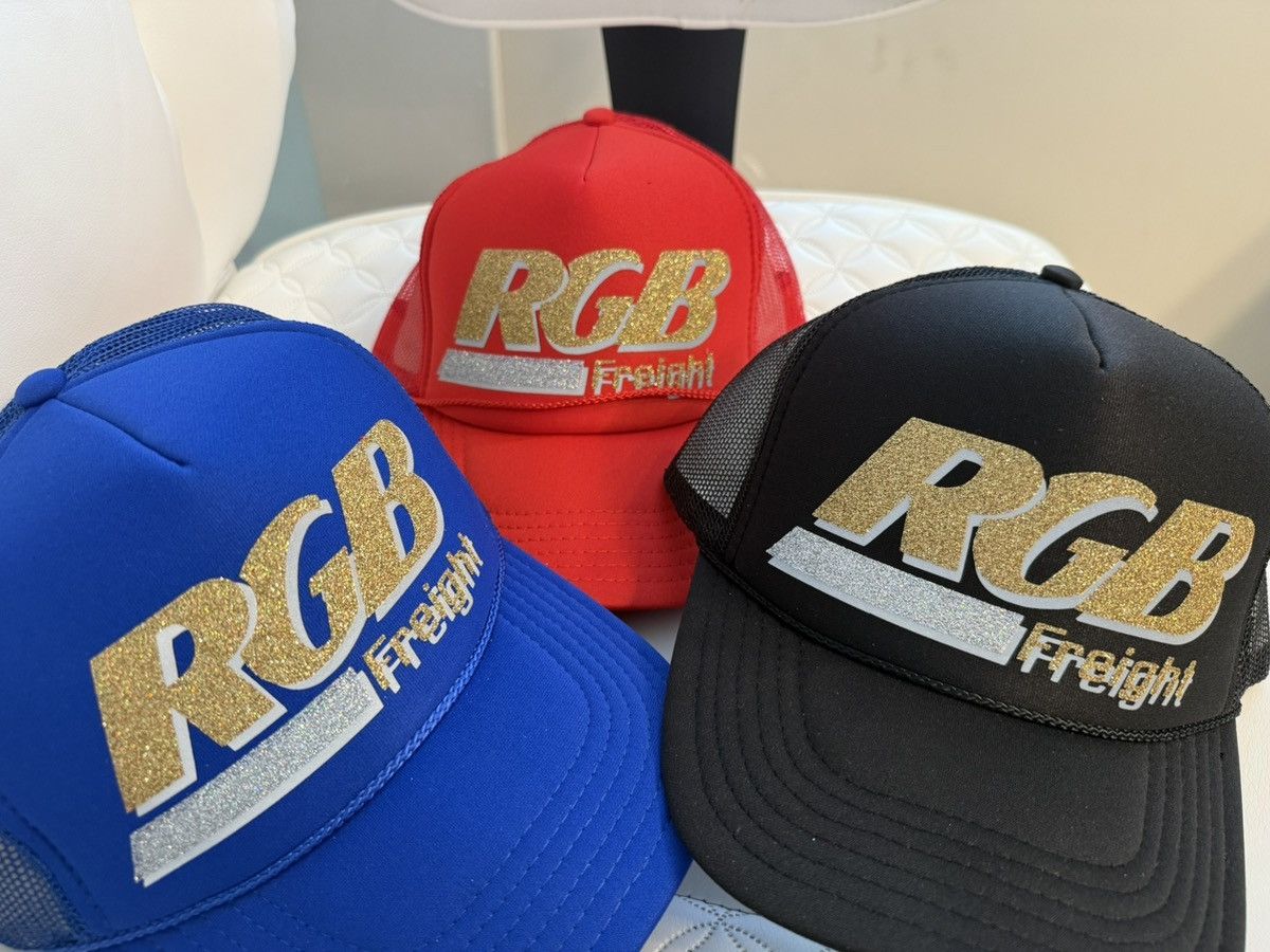 Other ROYGBIV rgb trucker hats glitter ⭐️ Size 26 - 1 Thumbnail
