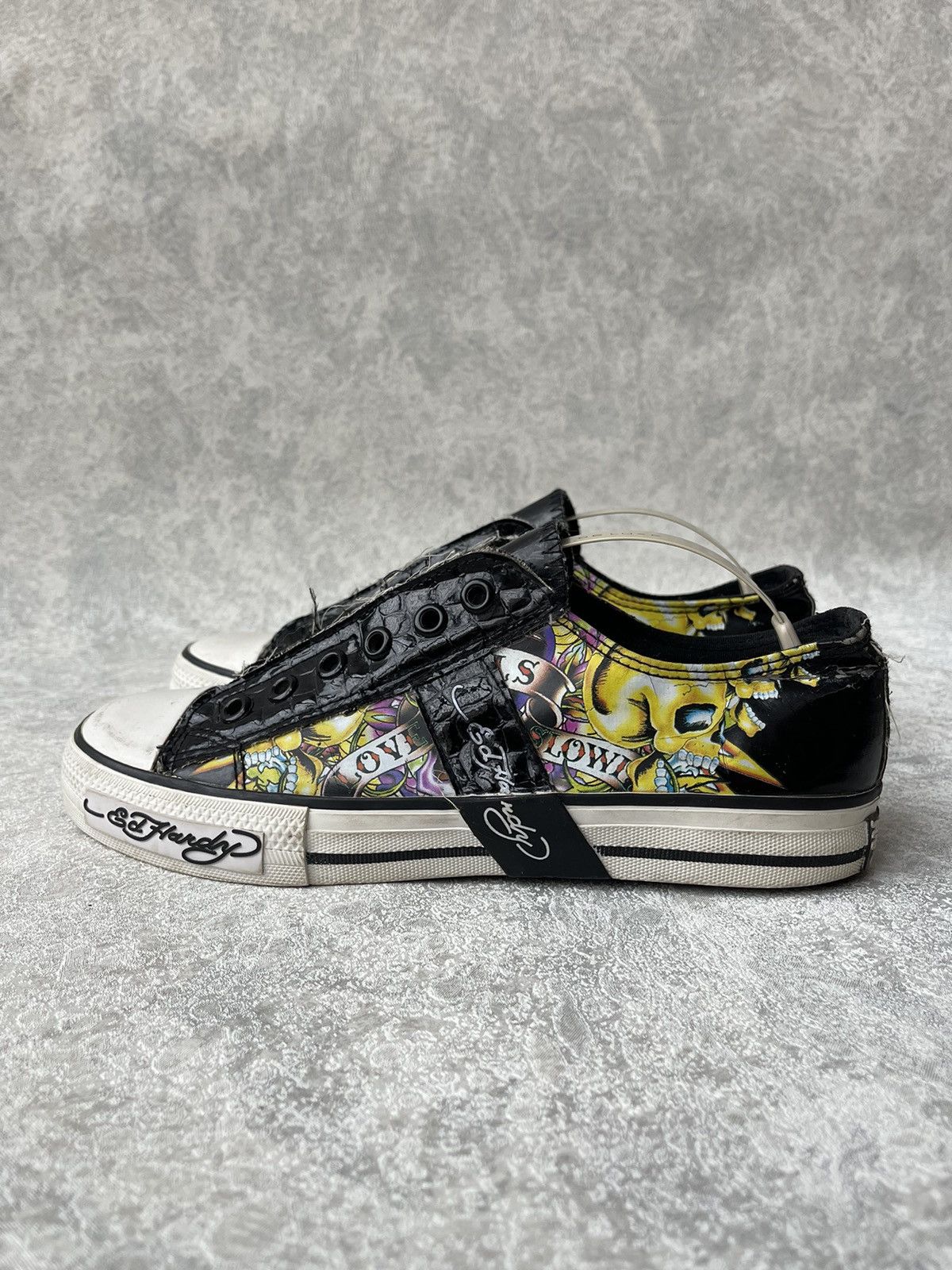 Vintage Ed Hardy by Christian Audigier Slip On Shoes Size 6