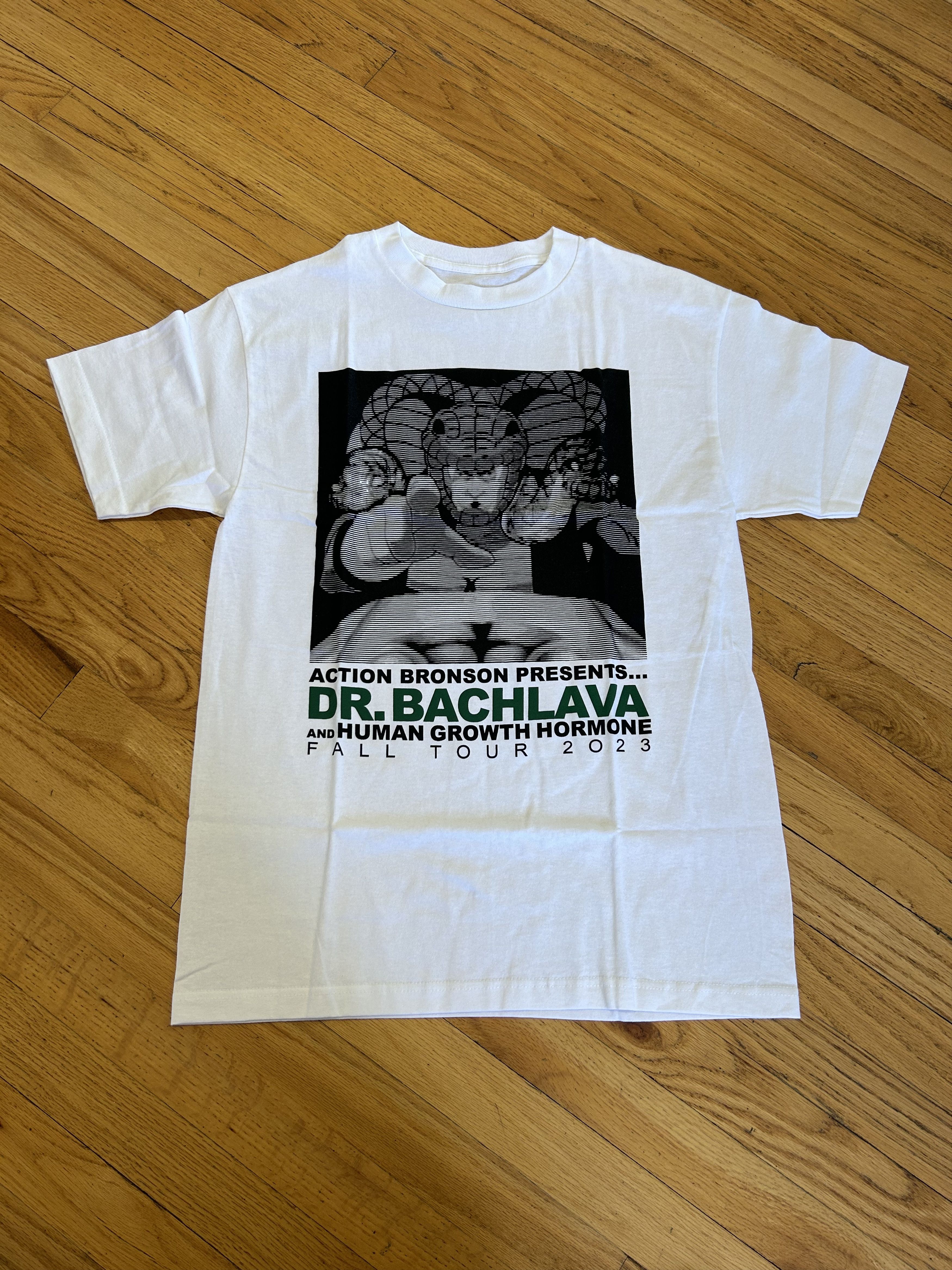 Action Bronson Action Bronson & Human Growth Hormone Fall Tour 2023 Tee Med Size US M / EU 48-50 / 2 - 1 Thumbnail