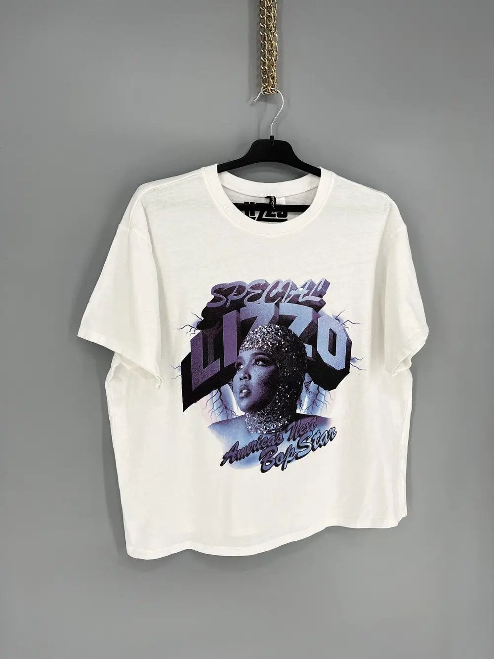 Band Tees Vintage LIZZO BOB Star TEE Hiphop Rap Promo Tee Size US L / EU 52-54 / 3 - 2 Thumbnail