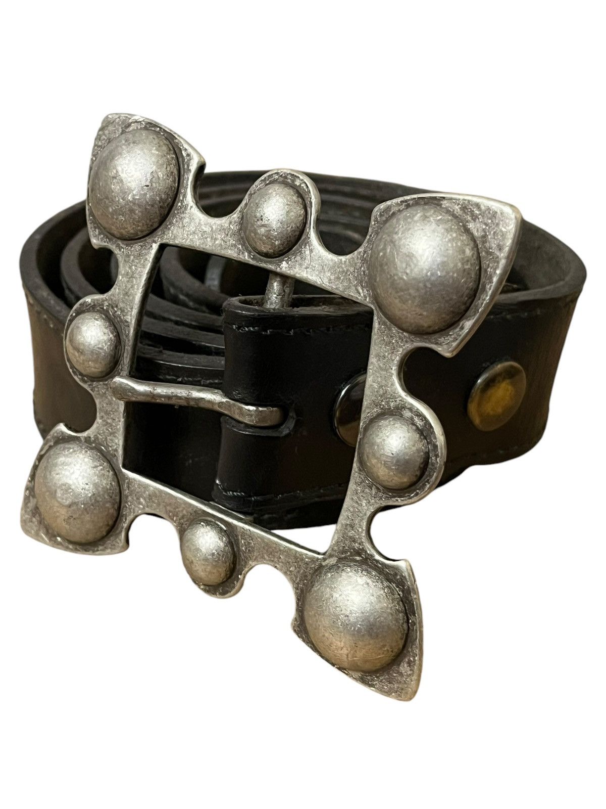 Japanese Brand Japanese Brand Pewter Steam Punk Belt Size ONE SIZE - 1 Thumbnail
