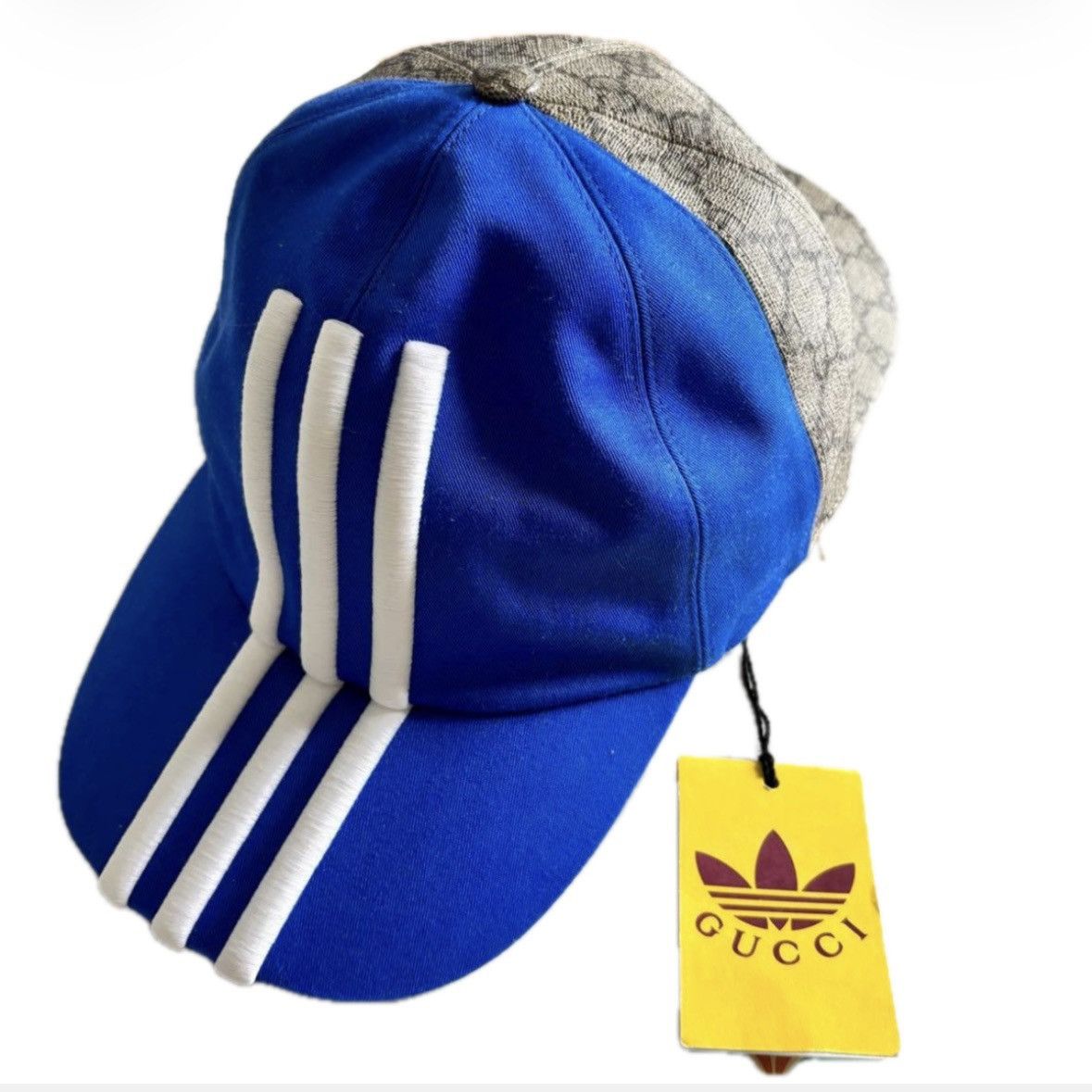 Adidas × Gucci GUCCI ADIDAS CAP double side size L NEW Size ONE SIZE - 5 Thumbnail
