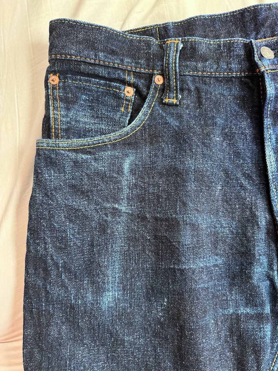 Pure Blue Japan Regular Straight Size US 34 / EU 50 - 4 Thumbnail