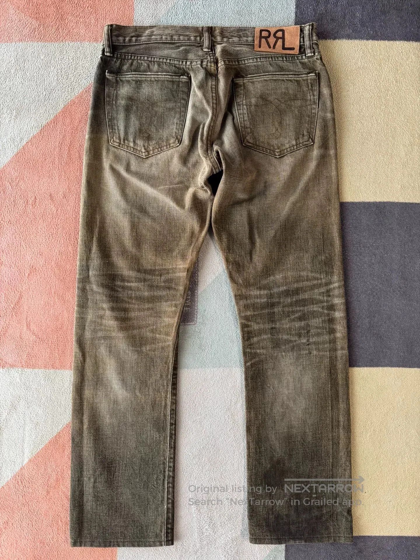 RRL Ralph Lauren RRL Brown Oil. Size US 30 / EU 46 - 2 Thumbnail