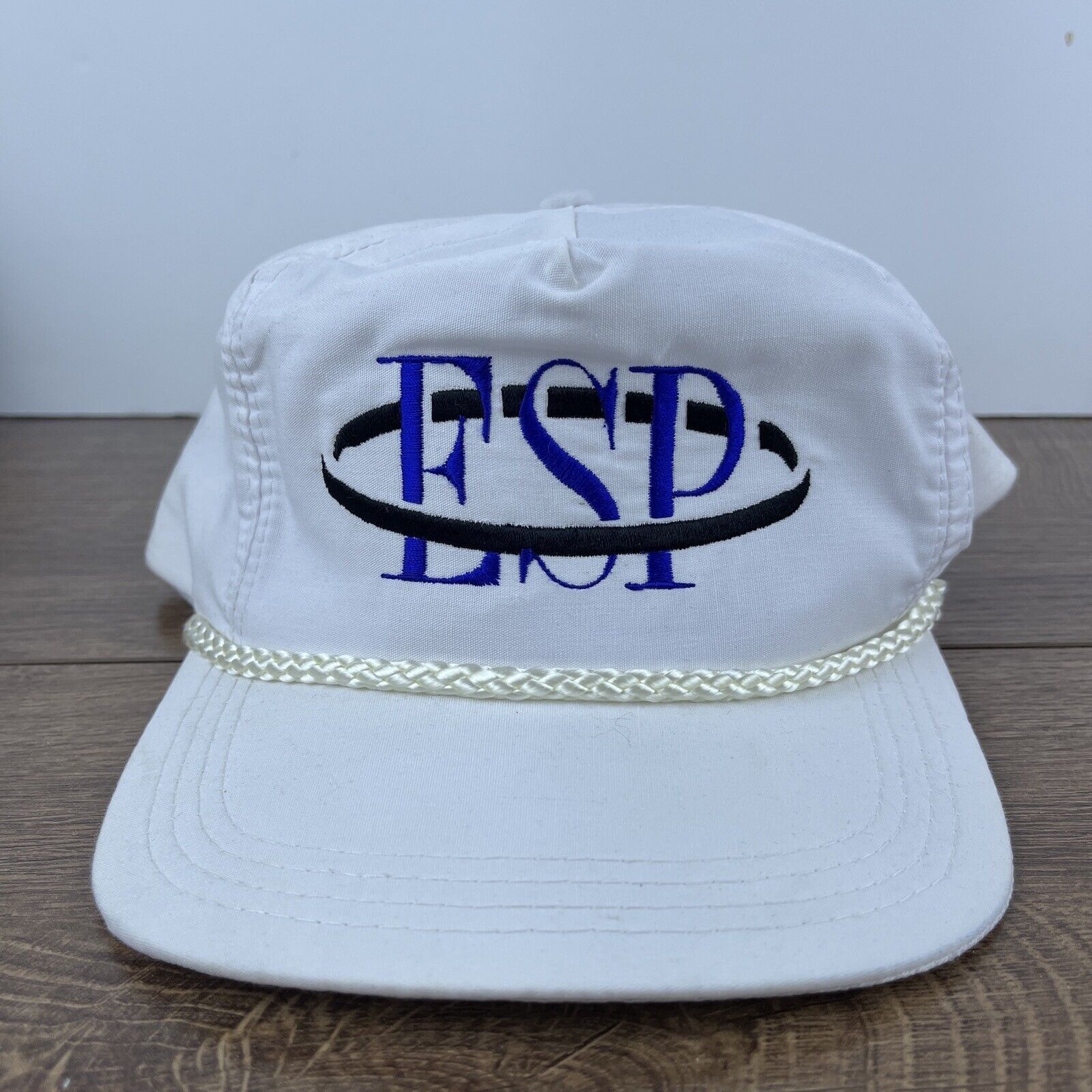 Other ESP Hat ESP White Hat Adjustable Adult Size Hat White Cap Size ONE SIZE - 2 Thumbnail