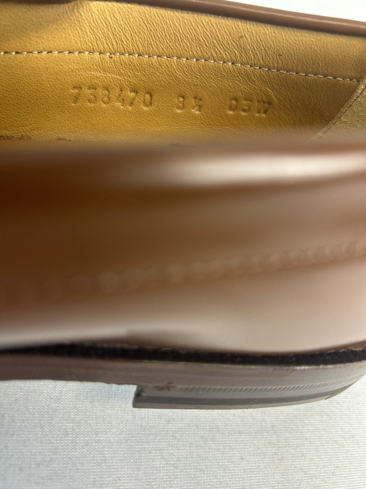 Gucci Gucci - Interlocking G leather loafers Size US 8.5 / EU 41-42 - 13 Thumbnail