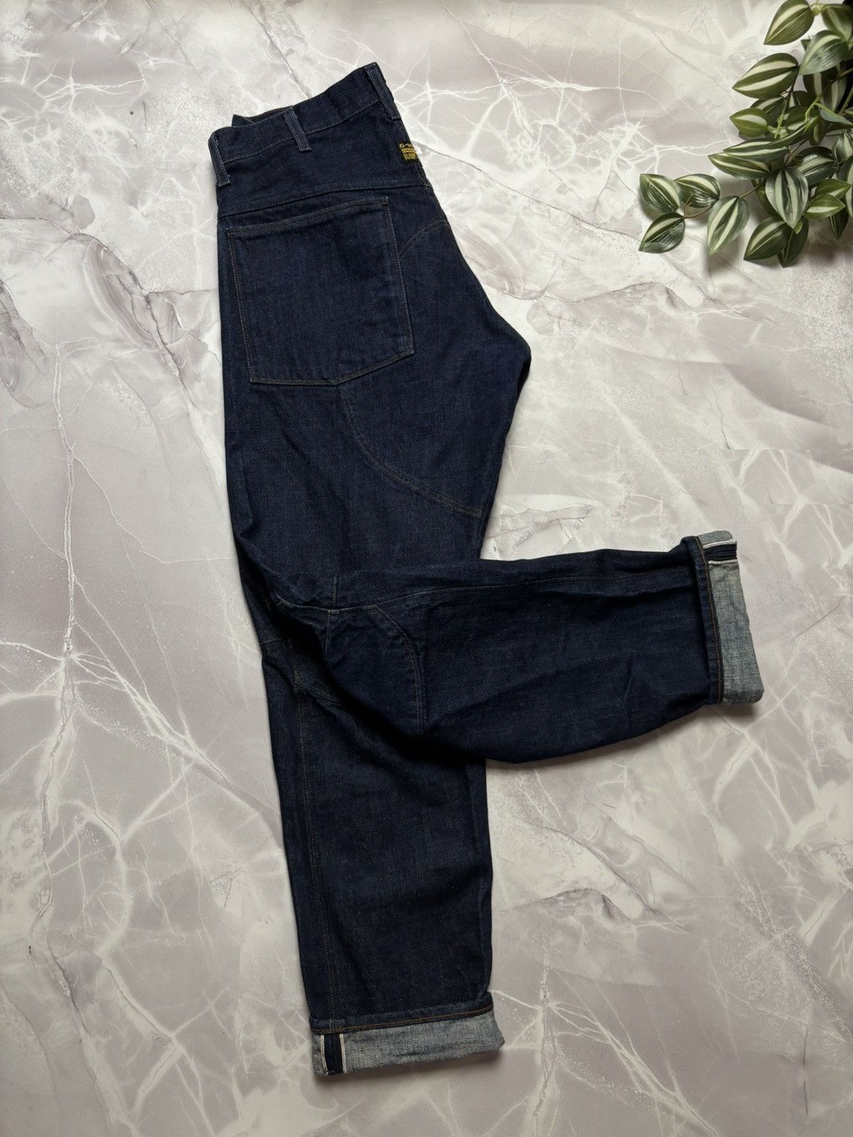 G-Star G-Star Elwood x 14 oz Red Listing Selvedge 3D 34x32 Size US 34 / EU 50 - 1 Thumbnail