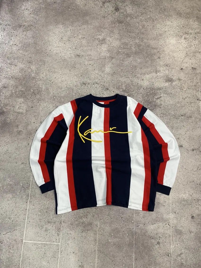Karl Kani Vintage Karl Kani rap denim long sleeve big logo y2k Size US L / EU 52-54 / 3 - 2 Thumbnail