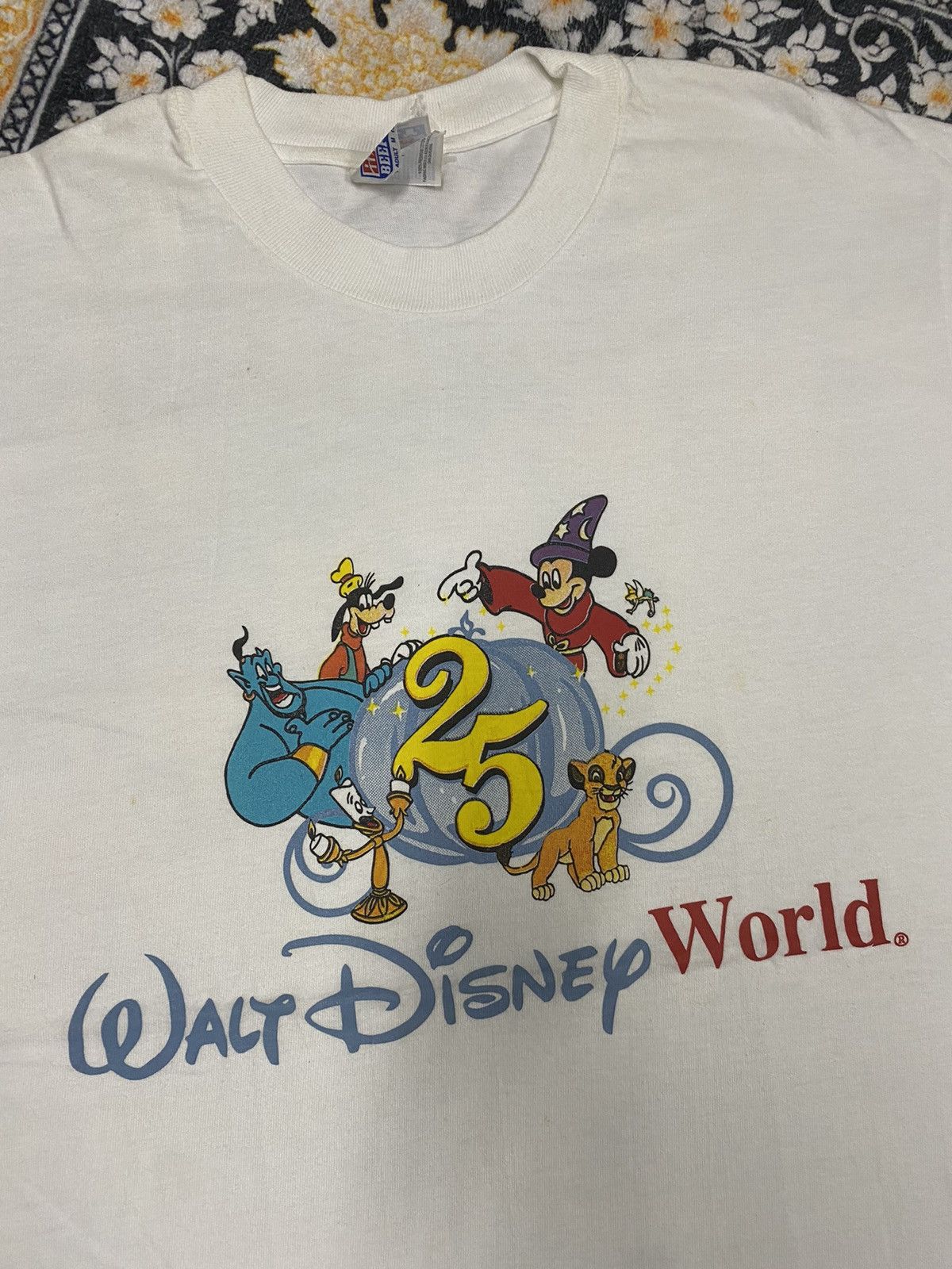 Disney × Hanes × Vintage Y2K WALT DISNEY WORLD TEE MCDONALD’s EXCLUSIVE 90s RARE TEE Size US M / EU 48-50 / 2 - 2 Thumbnail