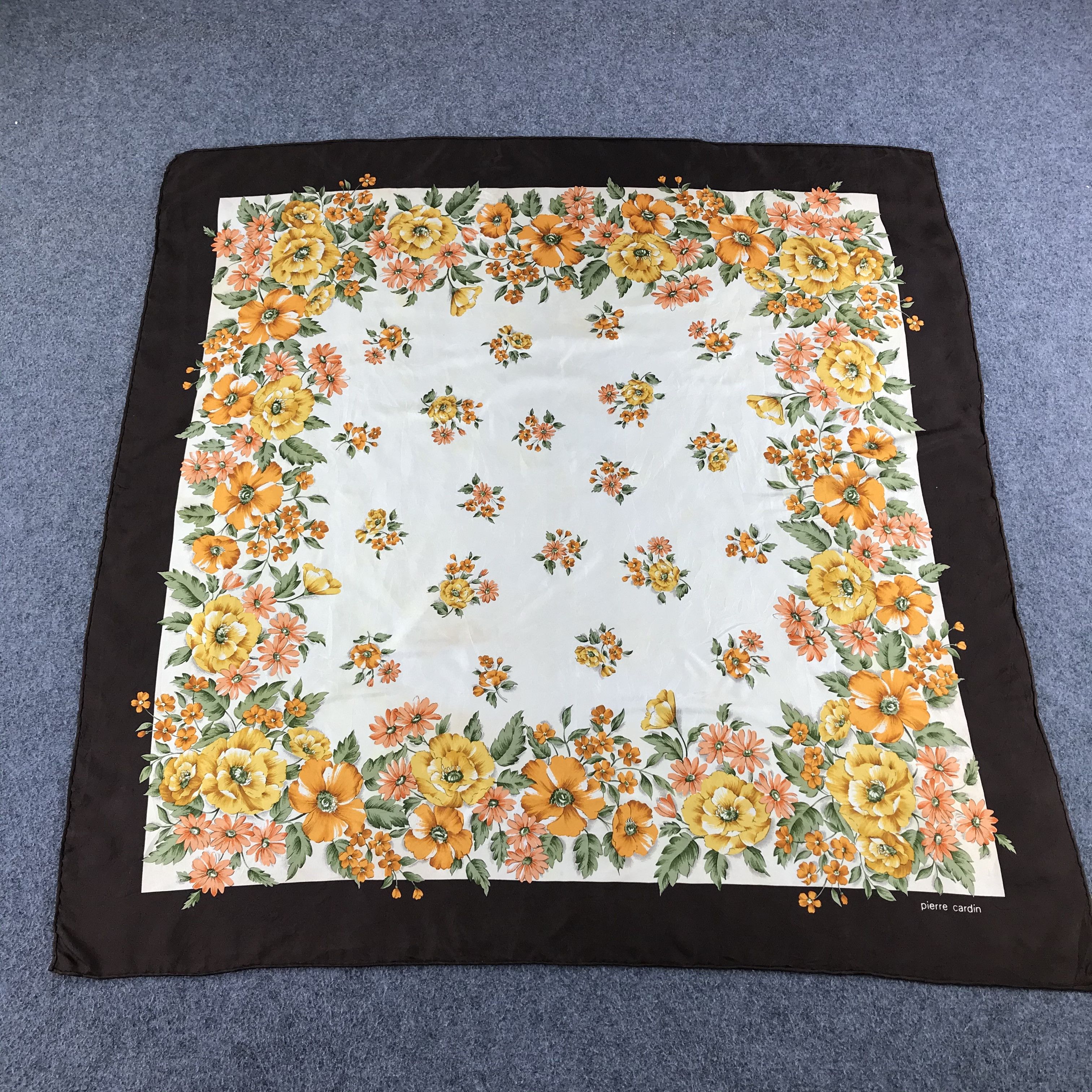 Pierre Cardin Vintage Pierre Cardin Silk Scarf M67 Size ONE SIZE - 2 Thumbnail