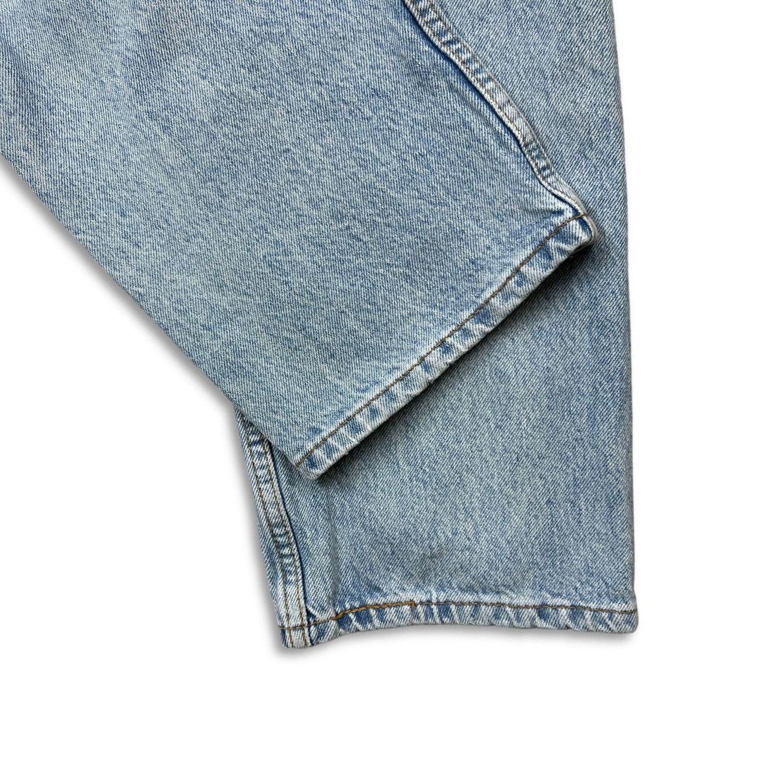 Levi's × Vintage Levi's 502 Jeans 32x27 Regular Taper Fit Distressed Denim Size US 32 / EU 48 - 6 Thumbnail