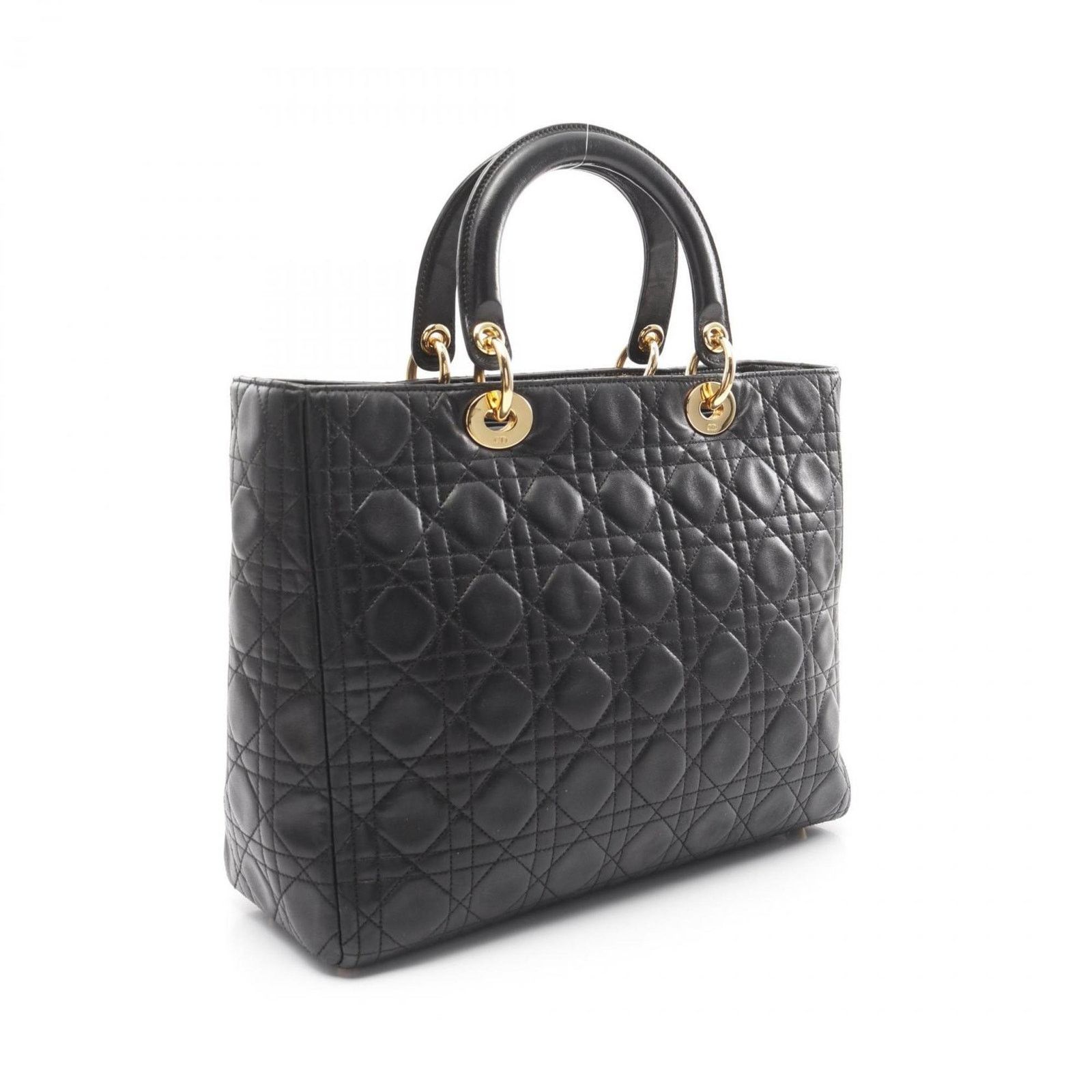 Dior Black Leather Lady Dior