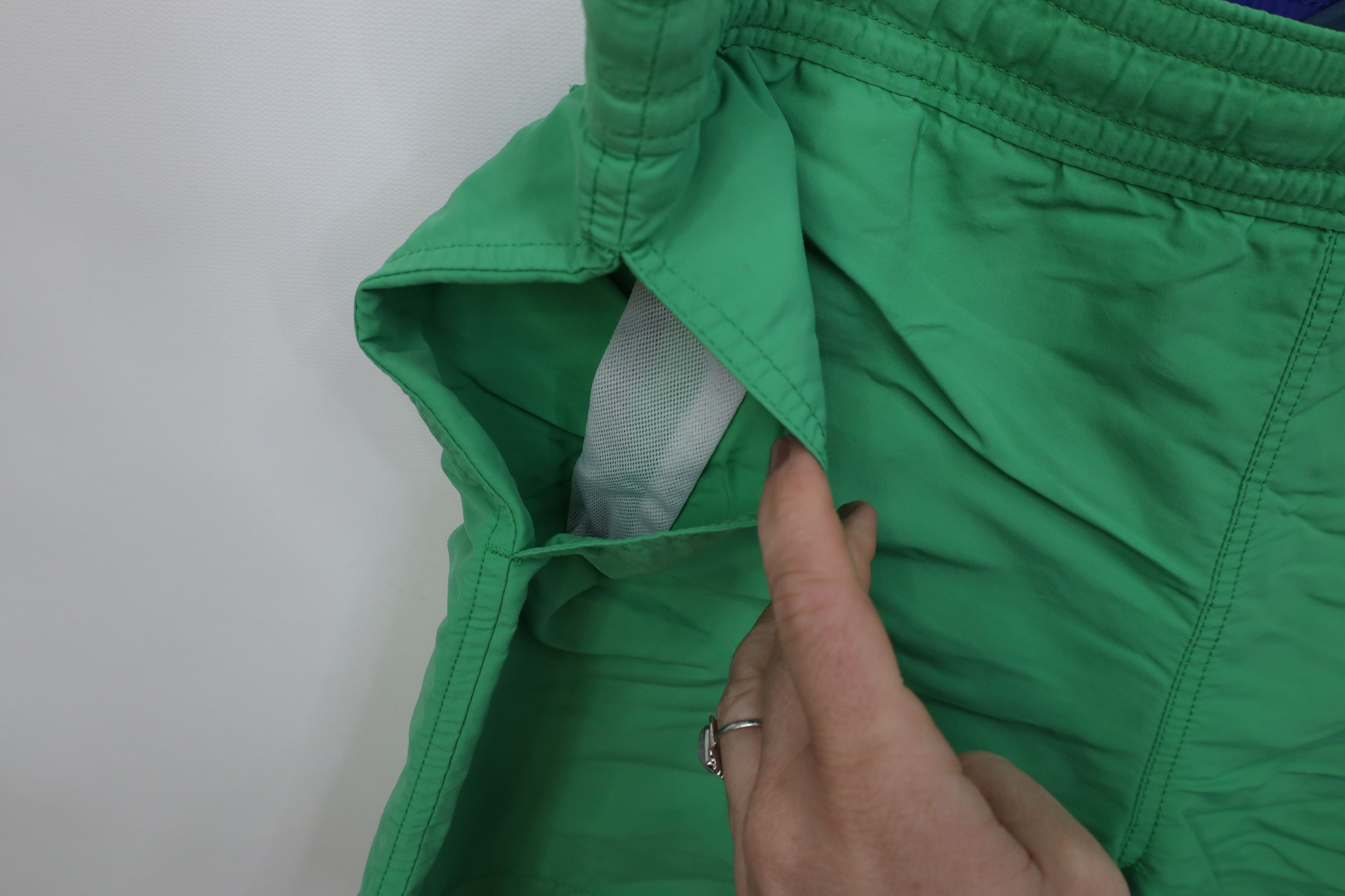 Ralph Lauren Vintage 90s Ralph Lauren Above Knee Shorts Swim Trunks Green Size US 30 / EU 46 - 6 Thumbnail