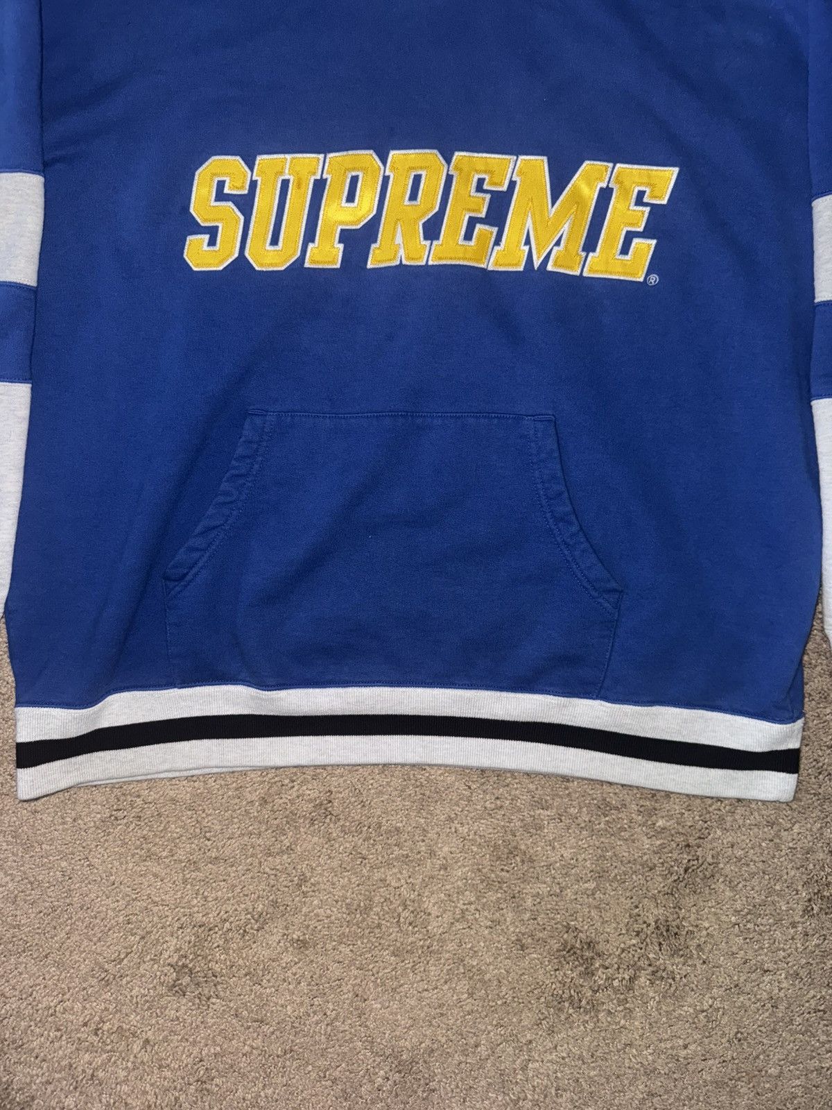 Supreme Supreme Hockey Hooded Sweatshirt Size US L / EU 52-54 / 3 - 3 Thumbnail